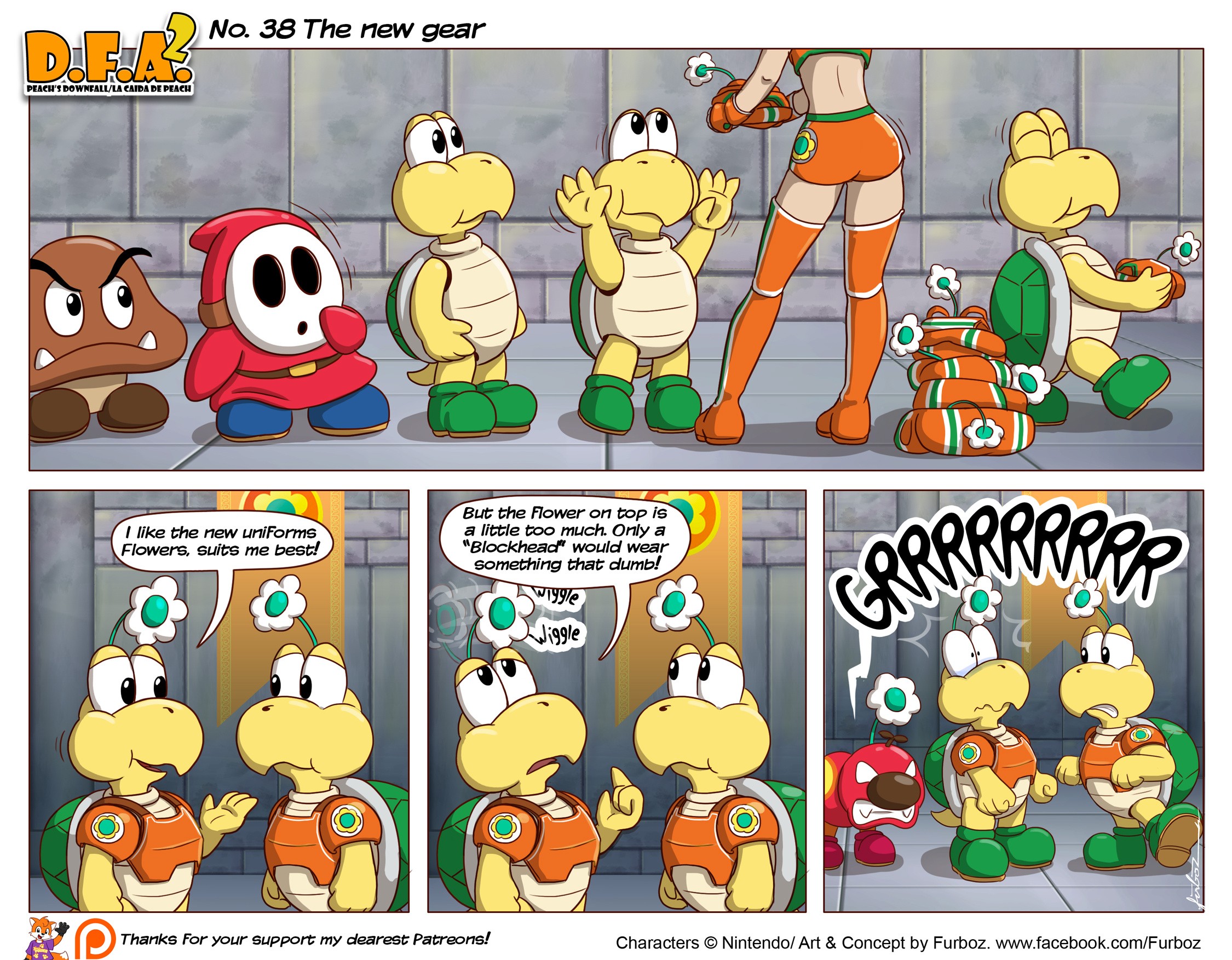 Daisy Falls Apart porn comic picture 54
