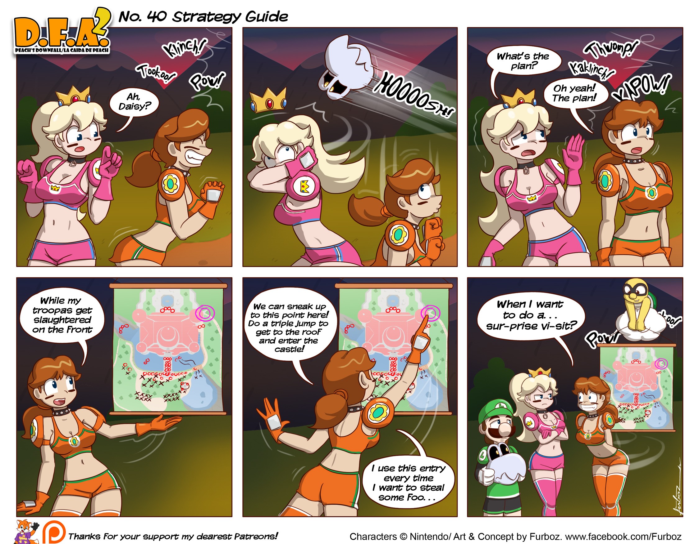 Daisy Falls Apart porn comic picture 56