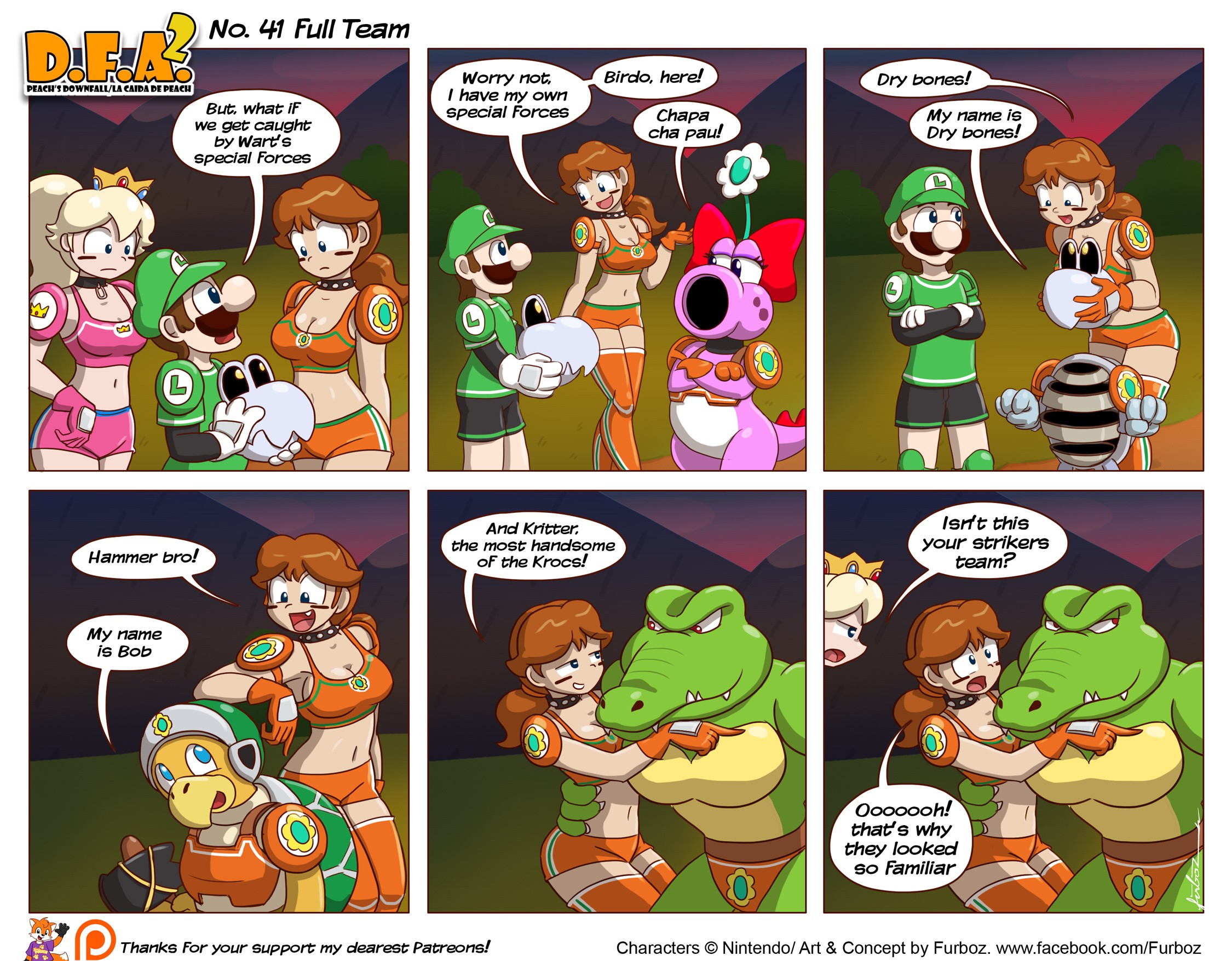 Daisy Falls Apart porn comic picture 57