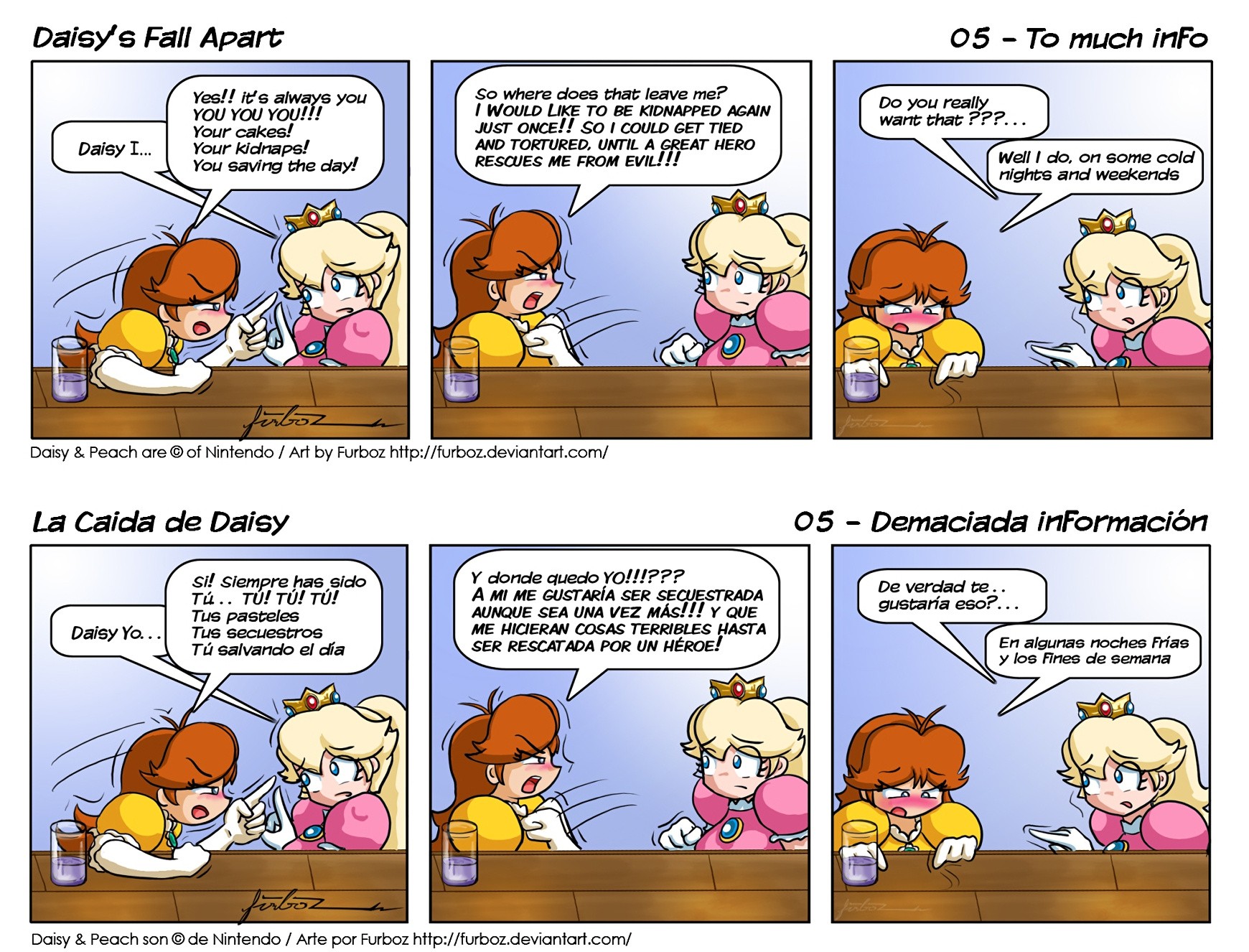 Daisy Falls Apart porn comic picture 6