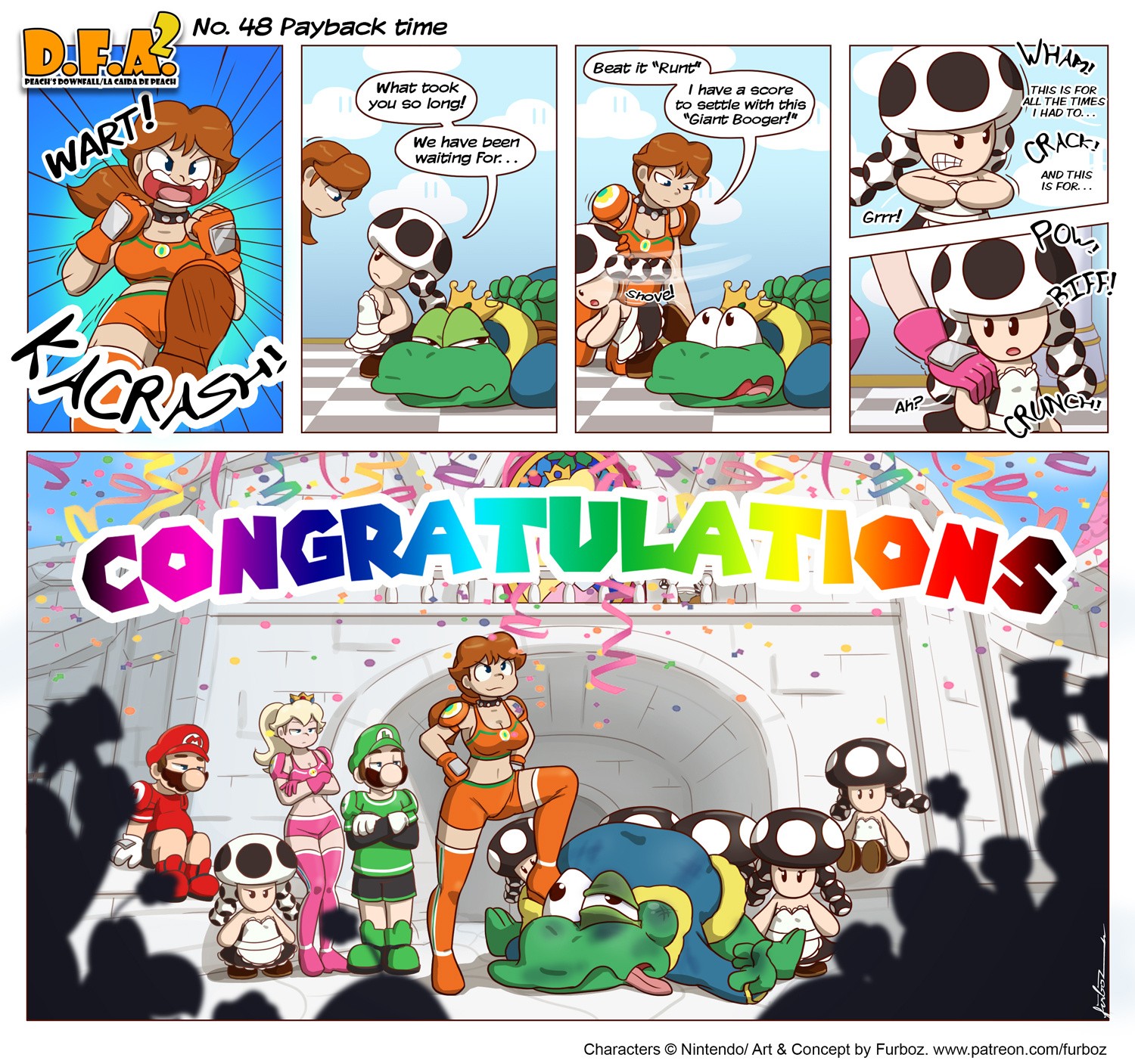 Daisy Falls Apart porn comic picture 64