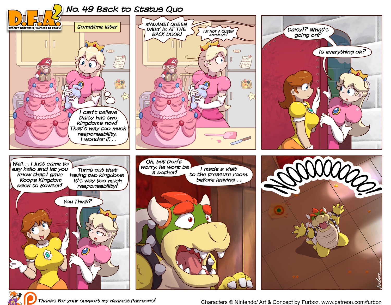Daisy Falls Apart porn comic picture 65