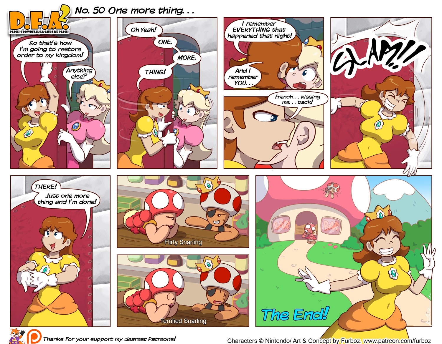 Daisy Falls Apart porn comic picture 66