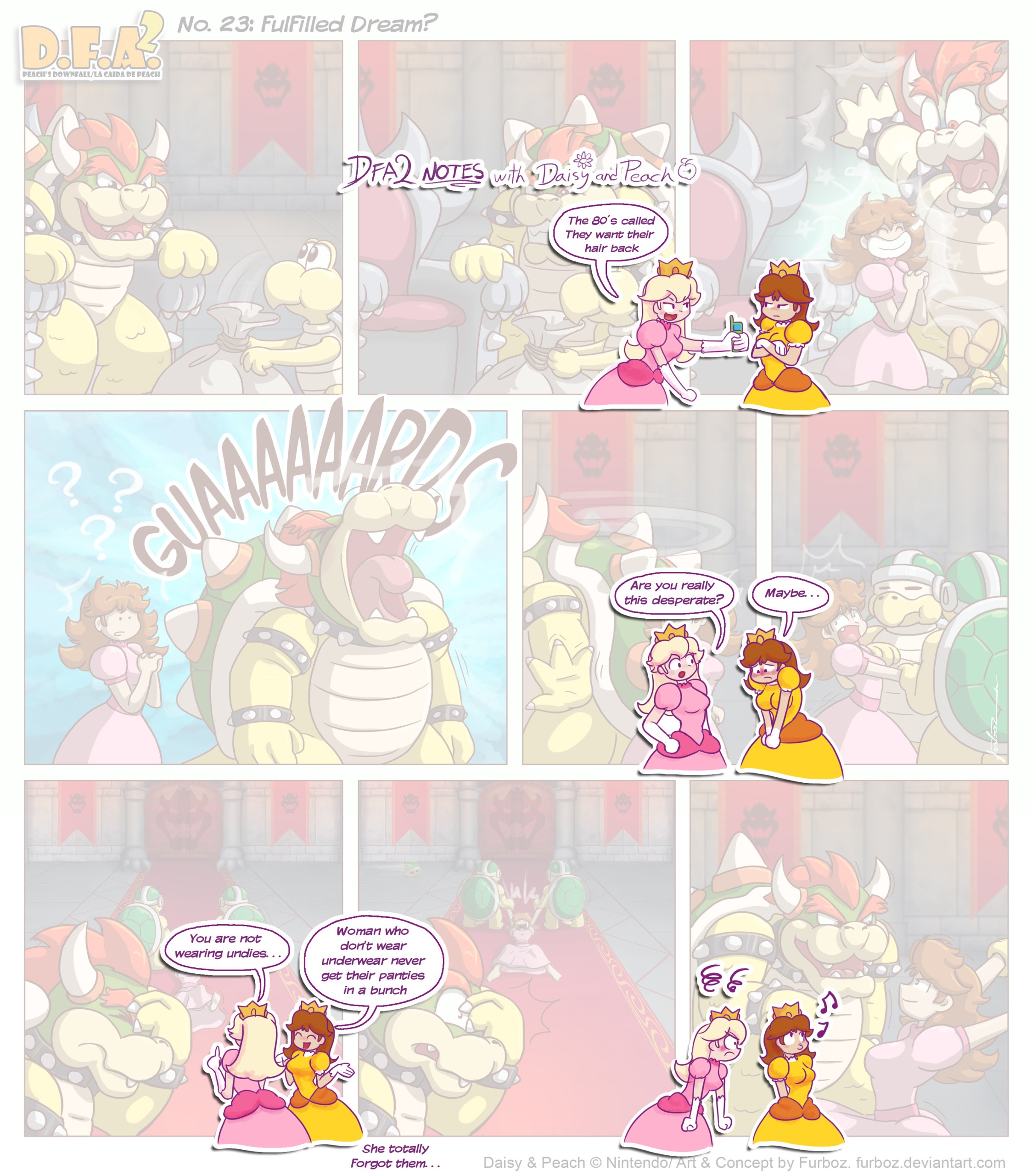 Daisy Falls Apart porn comic picture 68