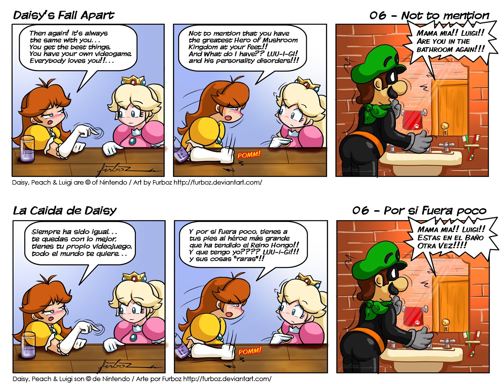 Daisy Falls Apart porn comic picture 7