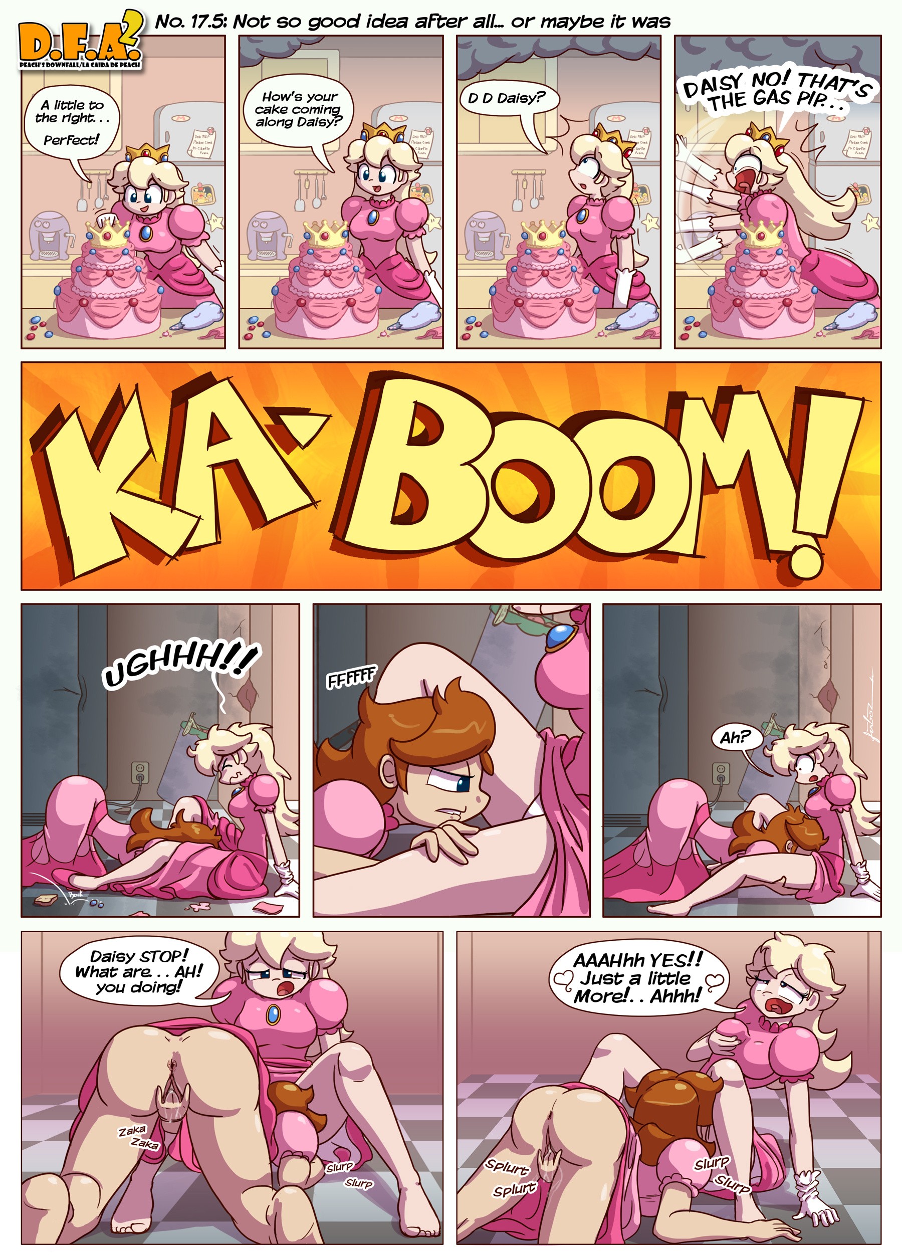 Daisy Falls Apart porn comic picture 72