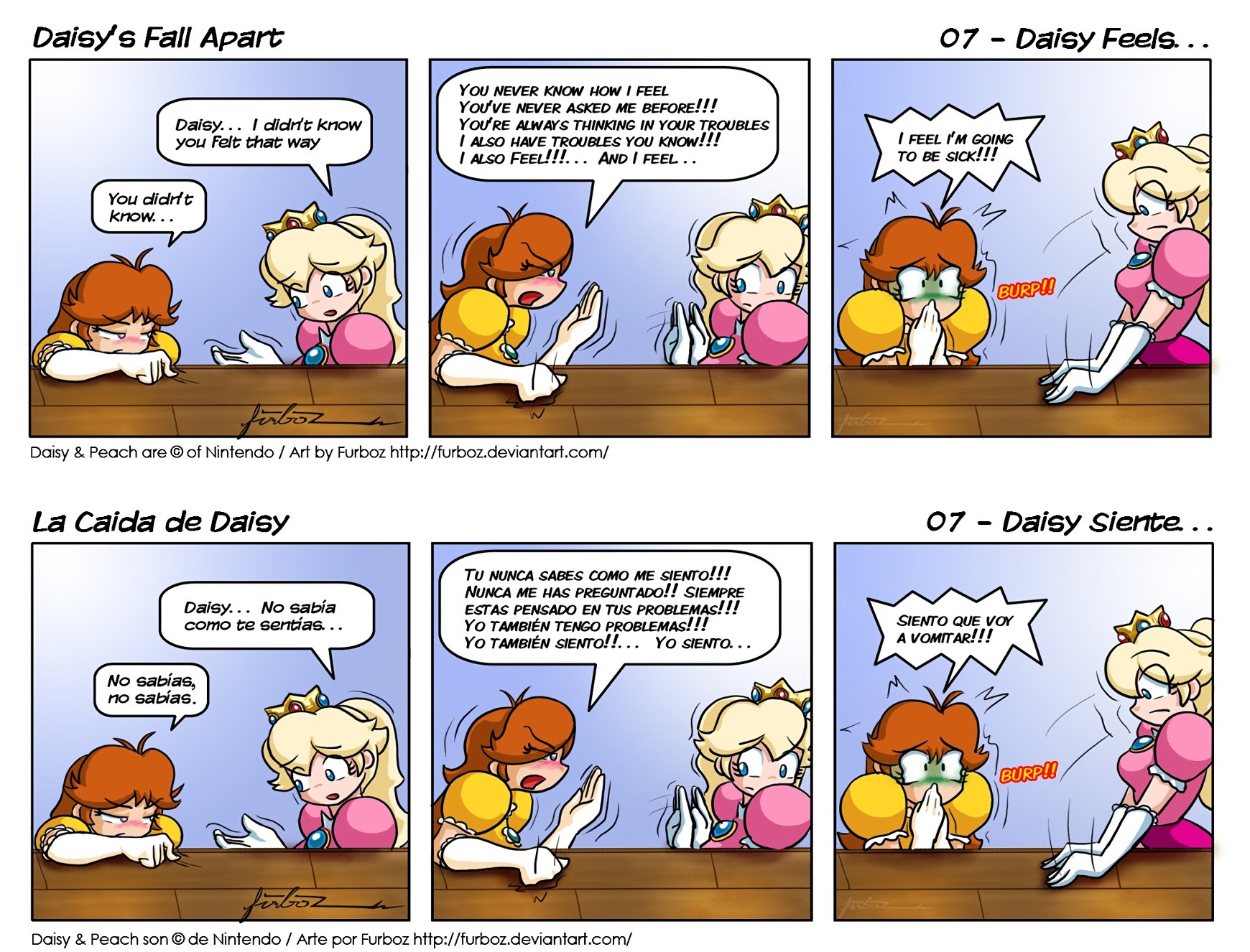 Daisy Falls Apart porn comic picture 8