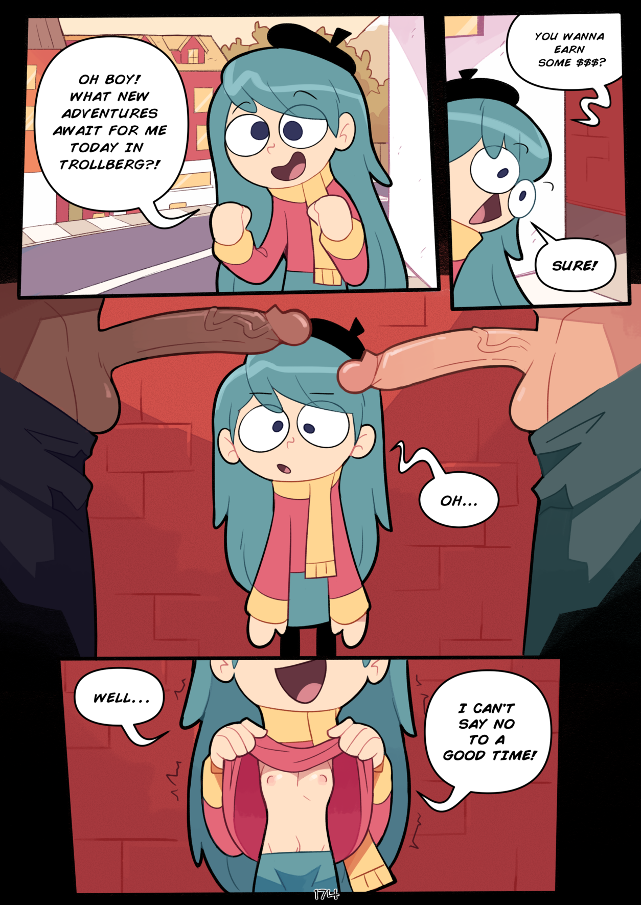 Hilda Gets the Dough porn comic picture 2