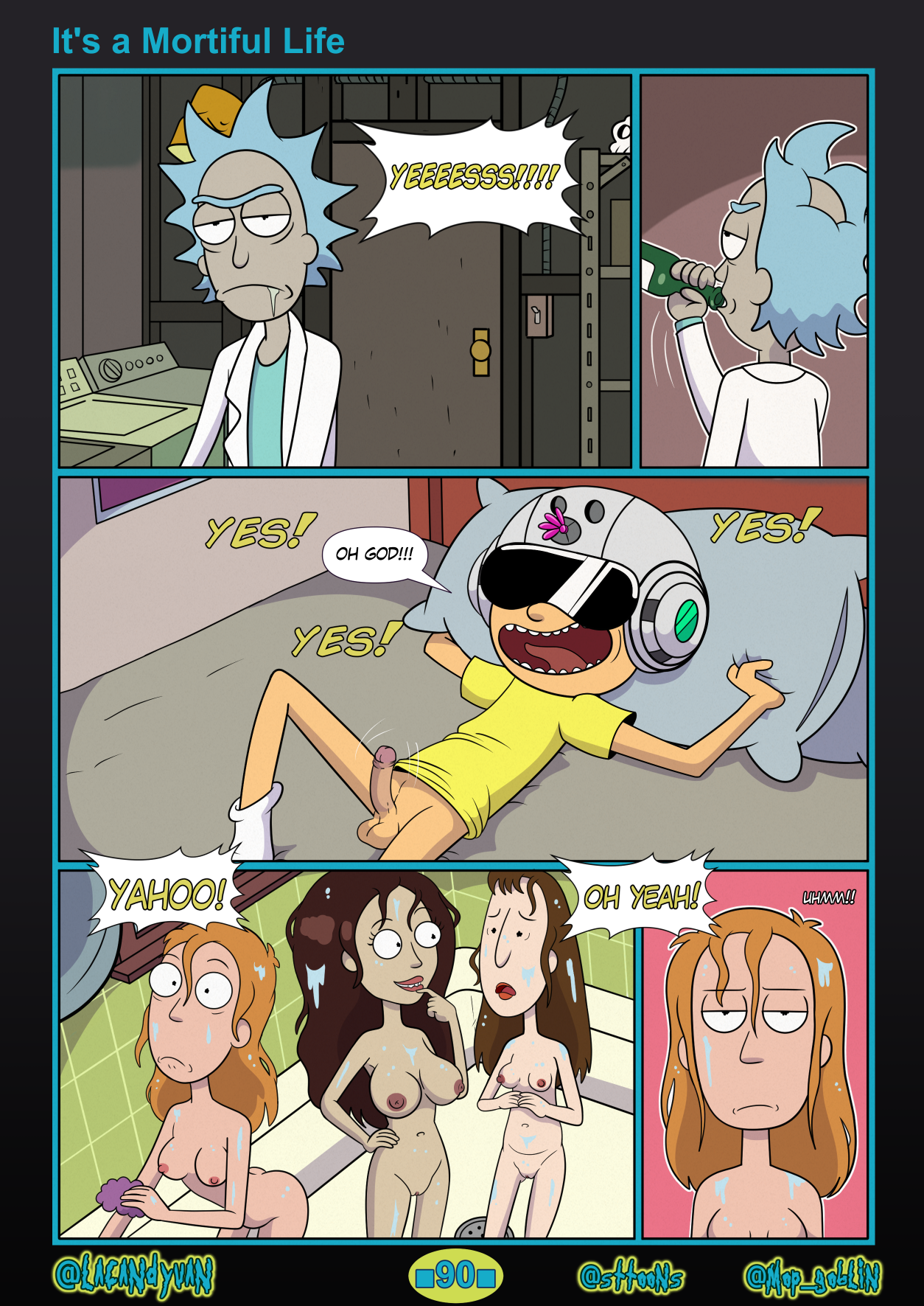 It's a Mortyful Life porn comic picture 14