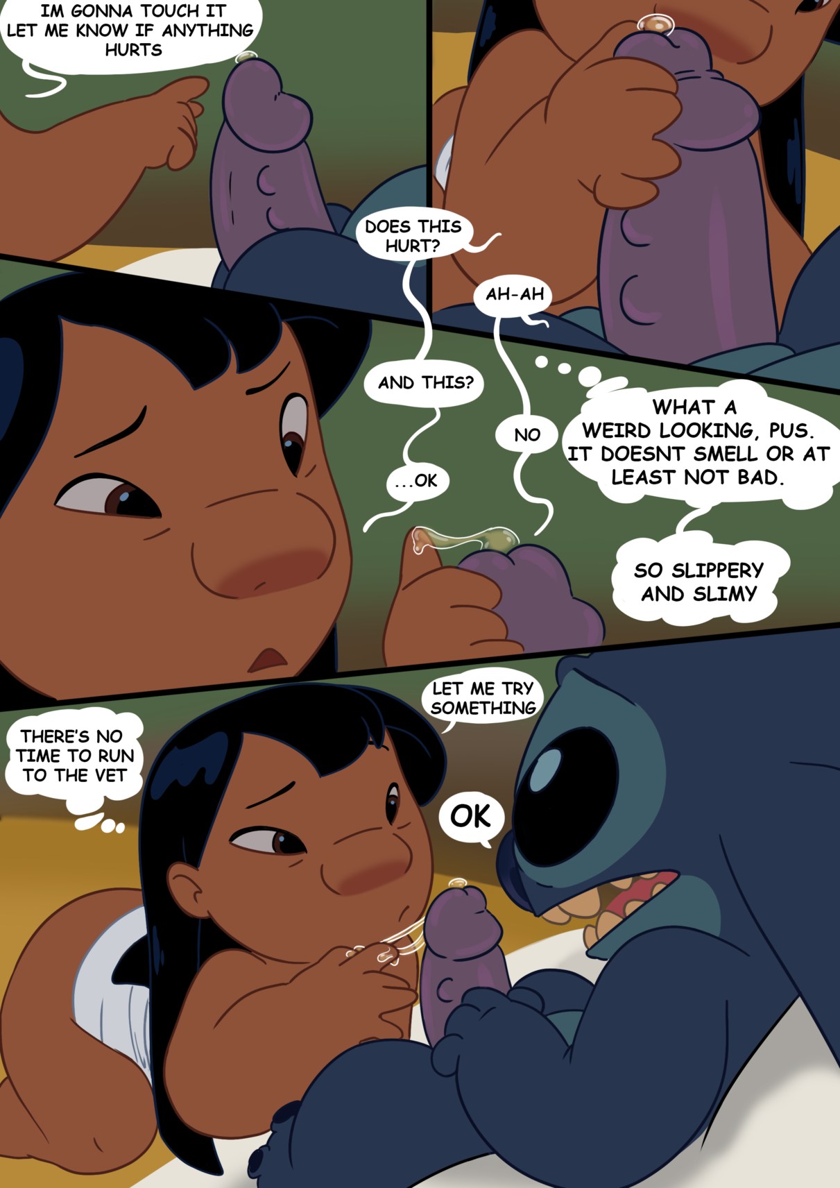 Lilo and Stitch: Lessons Remake porn comic picture 11