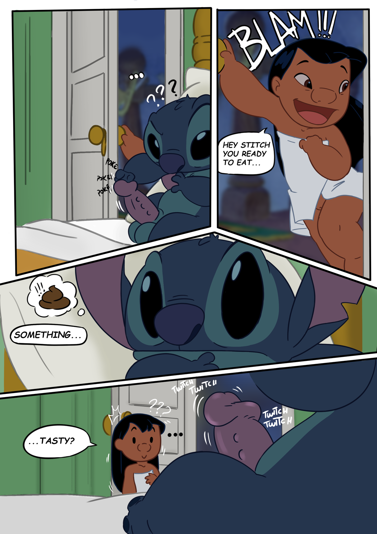 Lilo and Stitch: Lessons Remake porn comic picture 8