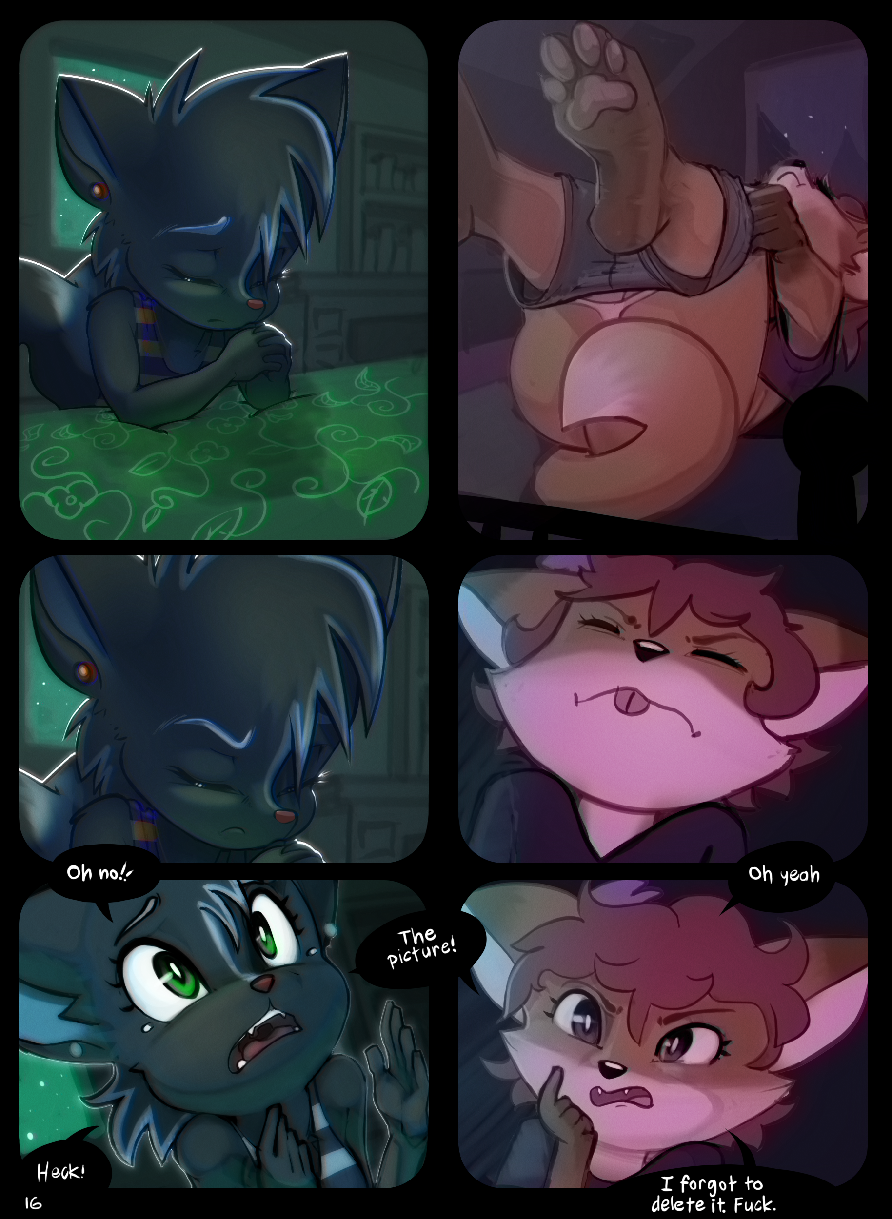 Misplaced porn comic picture 16