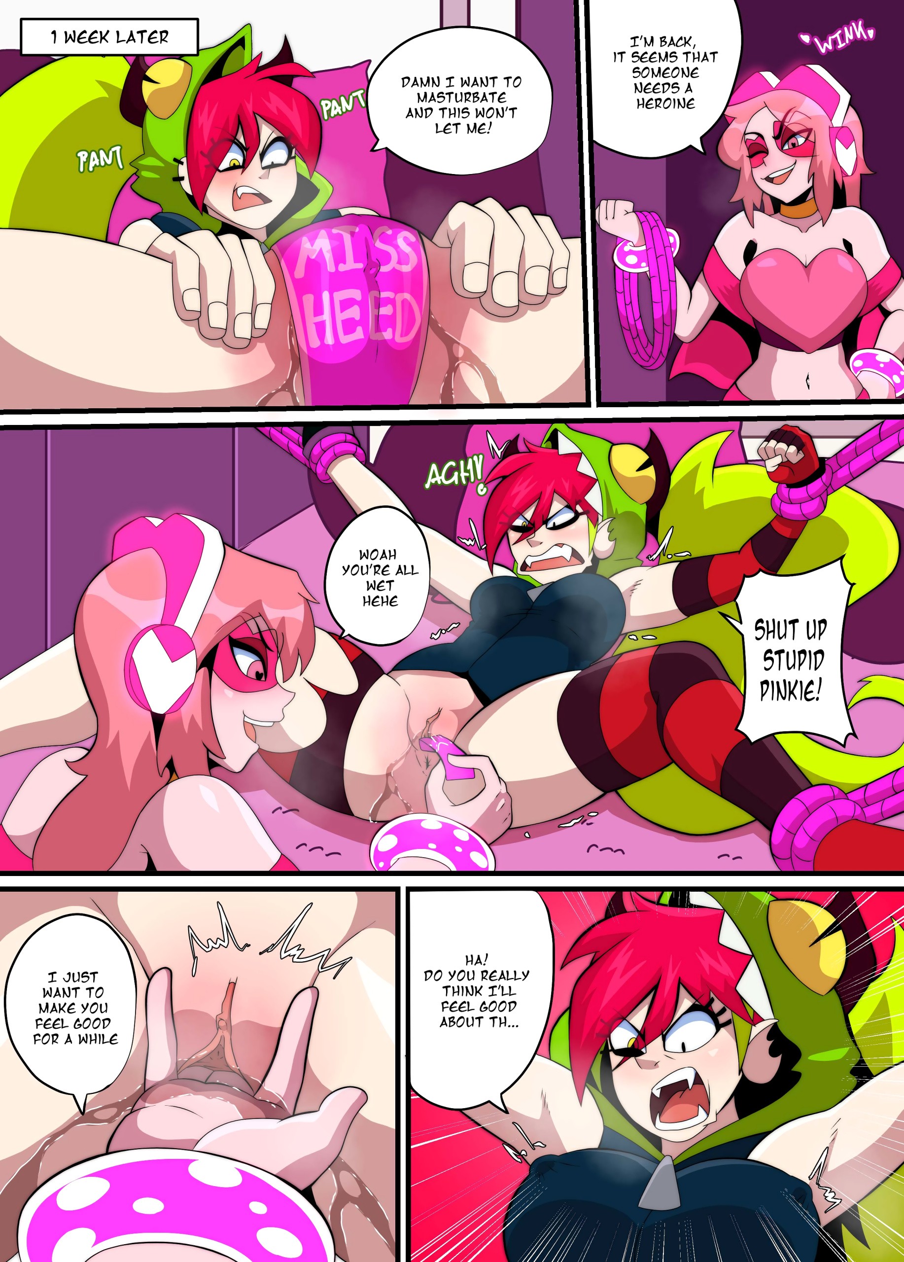 Miss Heed x Demencia Comic porn comic picture 2