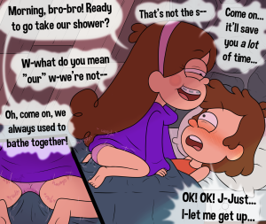 Morning Shower porn comic picture 1