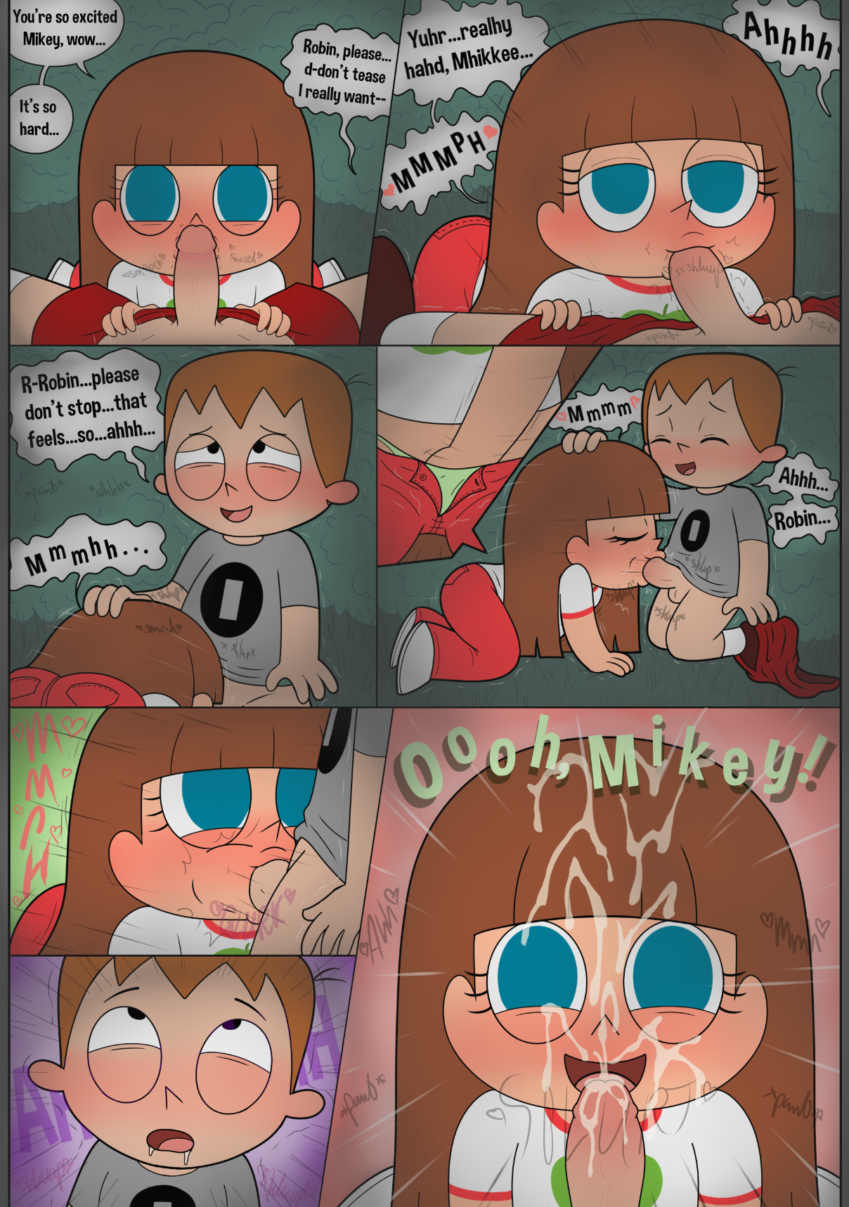 Playing Outside porn comic picture 2