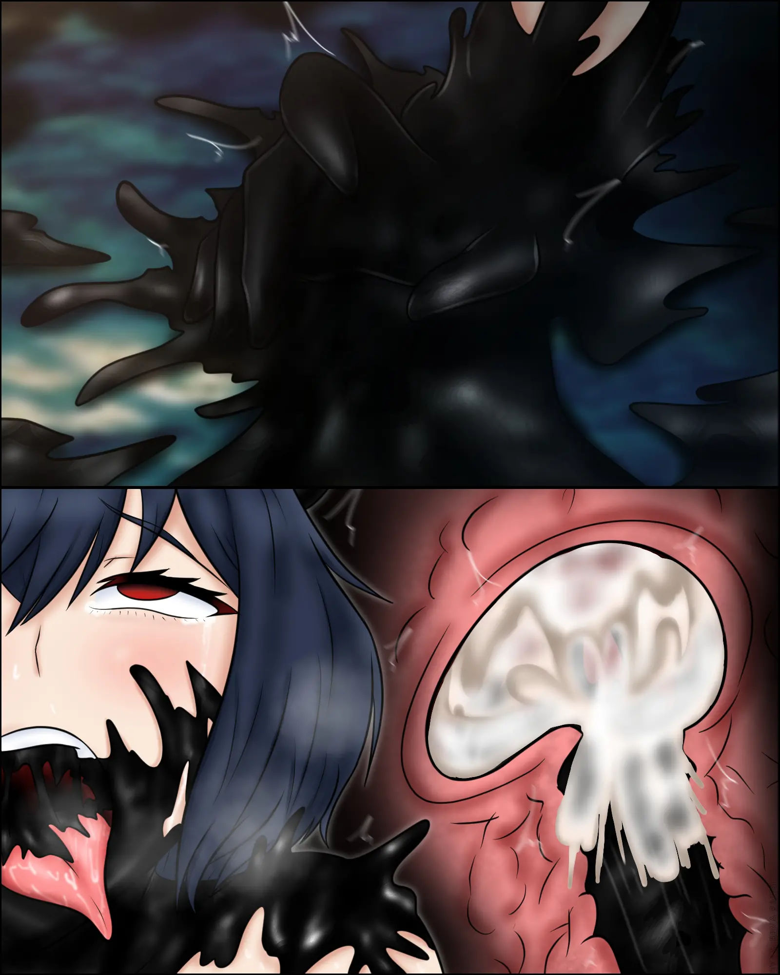 Secre x symbiote venom porn comic picture 13