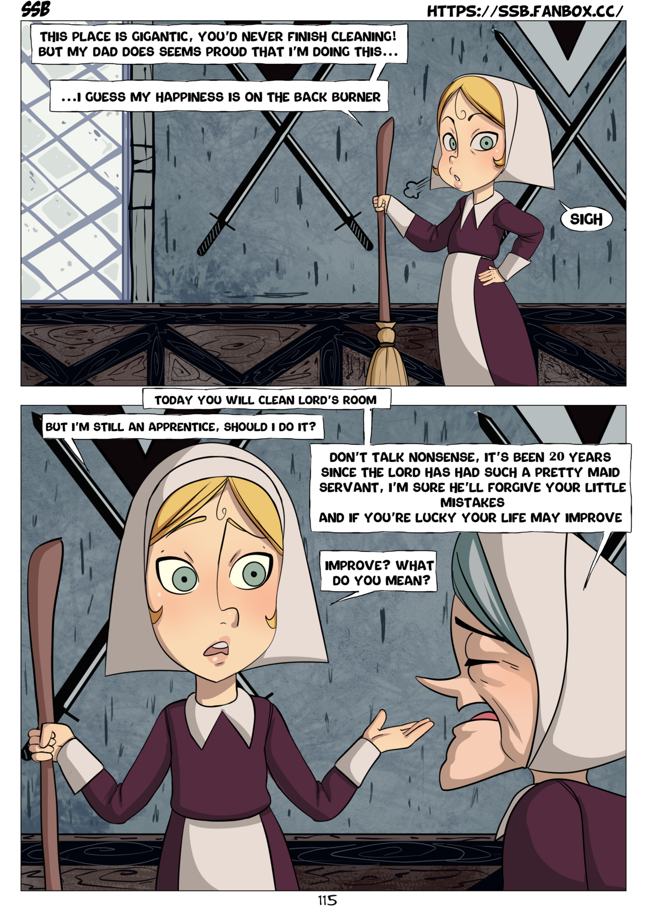 WolfWalkers - The First Job porn comic picture 2