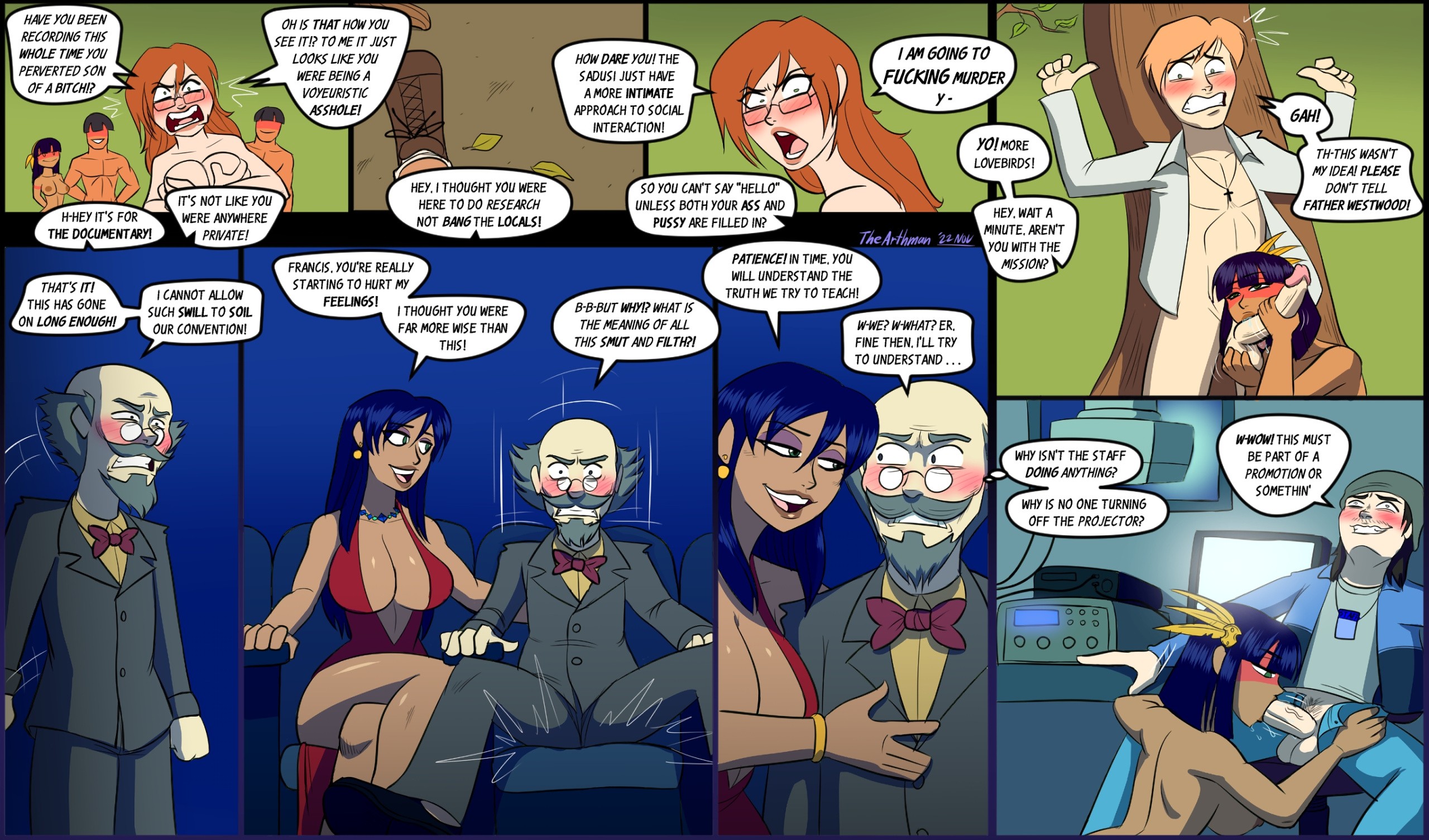 Conversion: On Film porn comic picture 7