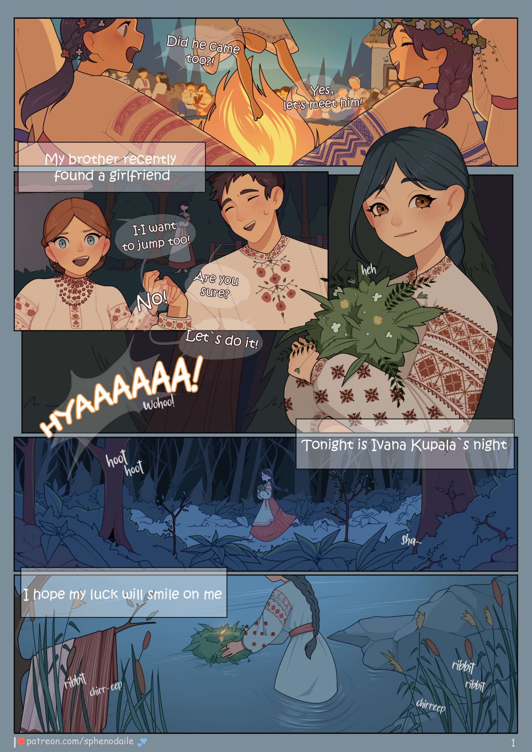 Night on Kupala porn comic picture 3