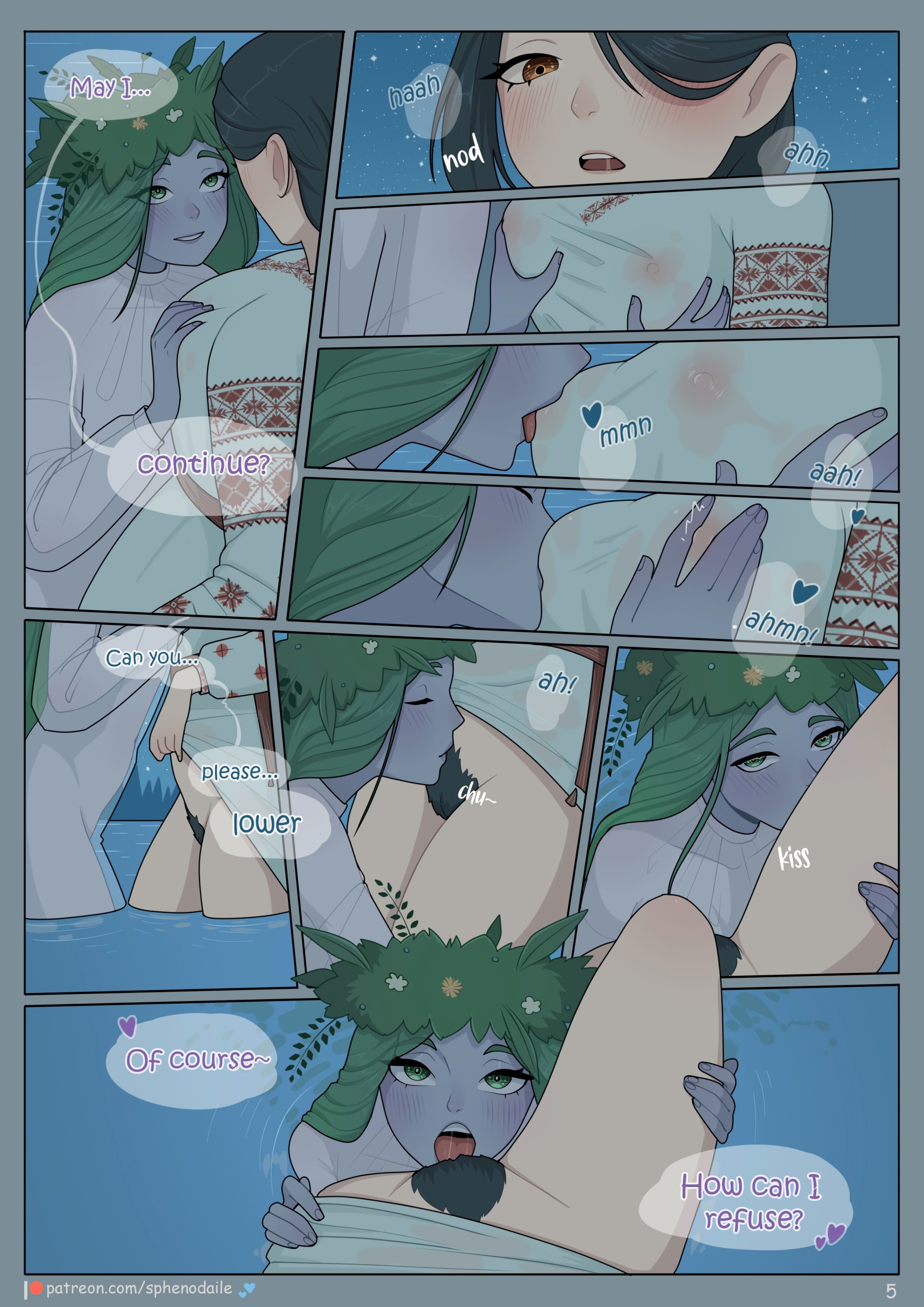 Night on Kupala porn comic picture 7