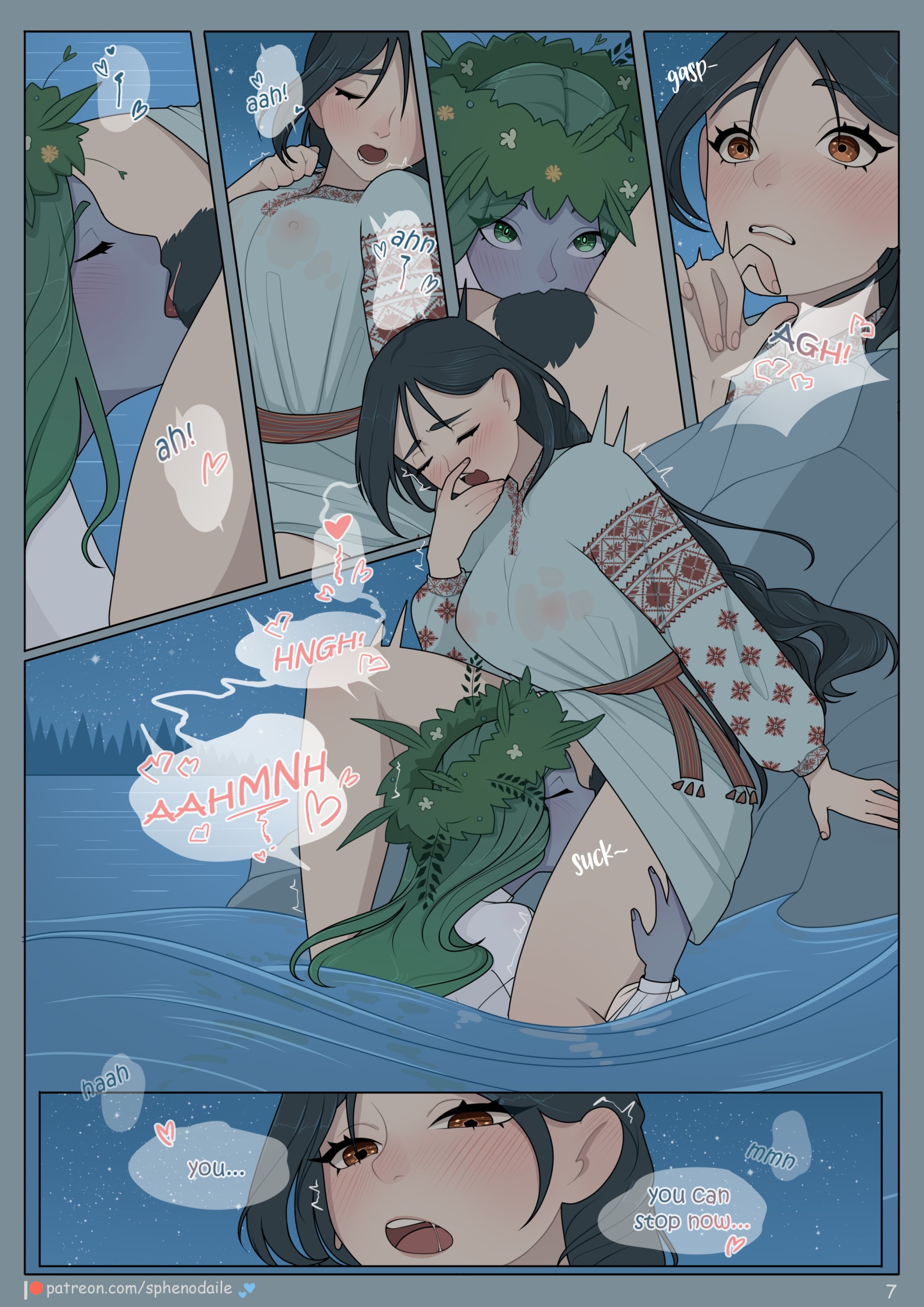 Night on Kupala porn comic picture 9