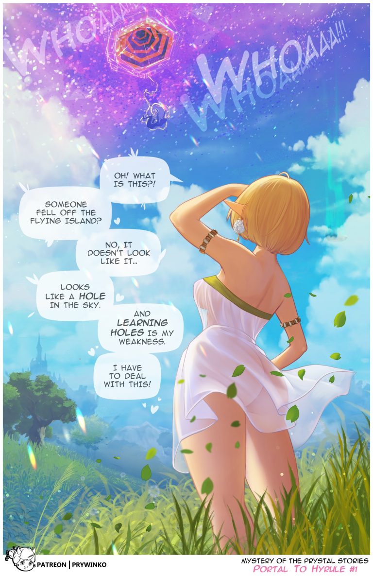 Portal to Hyrule 1 porn comic picture 1