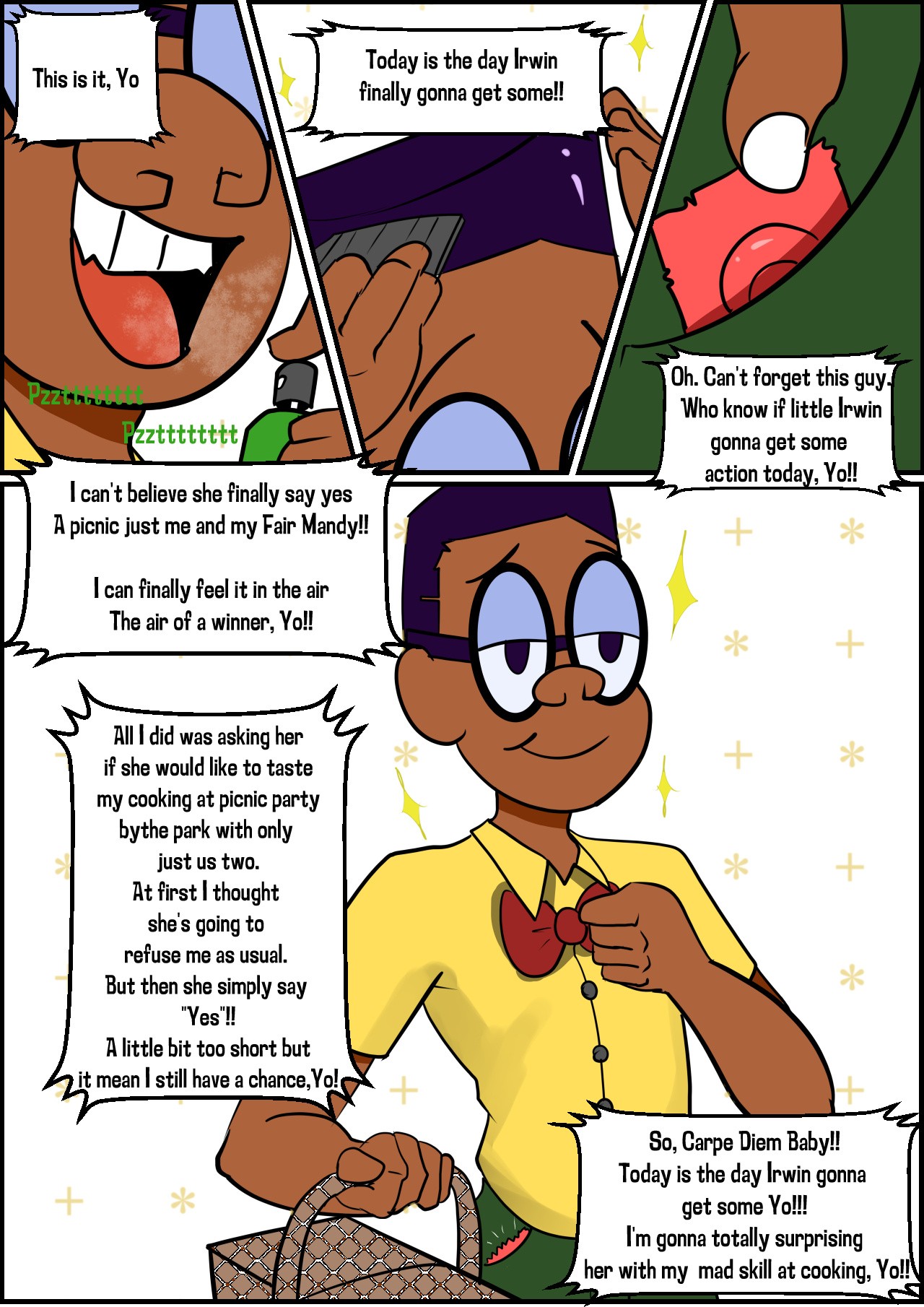 The Grim adventure of Billy and Mandy "Irwin Got a Clue" porn comic picture 2