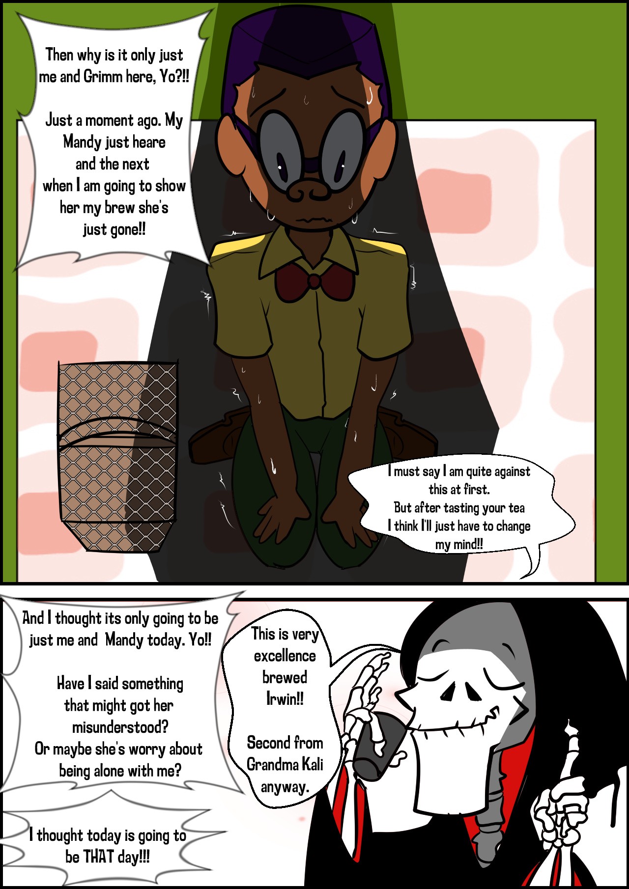 The Grim adventure of Billy and Mandy "Irwin Got a Clue" porn comic picture 3
