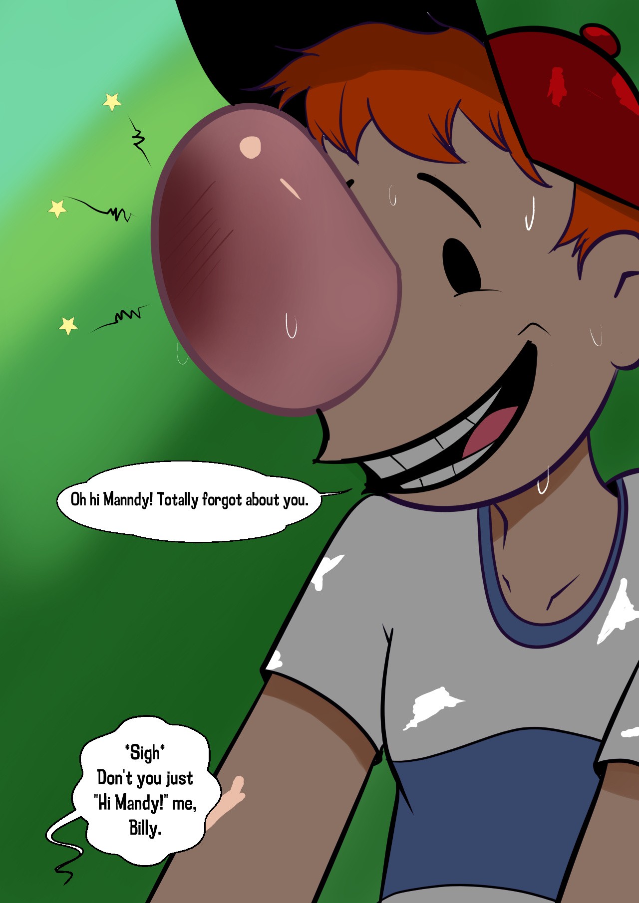 The Grim adventure of Billy and Mandy "Irwin Got a Clue" porn comic picture 8