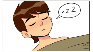Ben 10 Morning blowjob porn comic picture 1