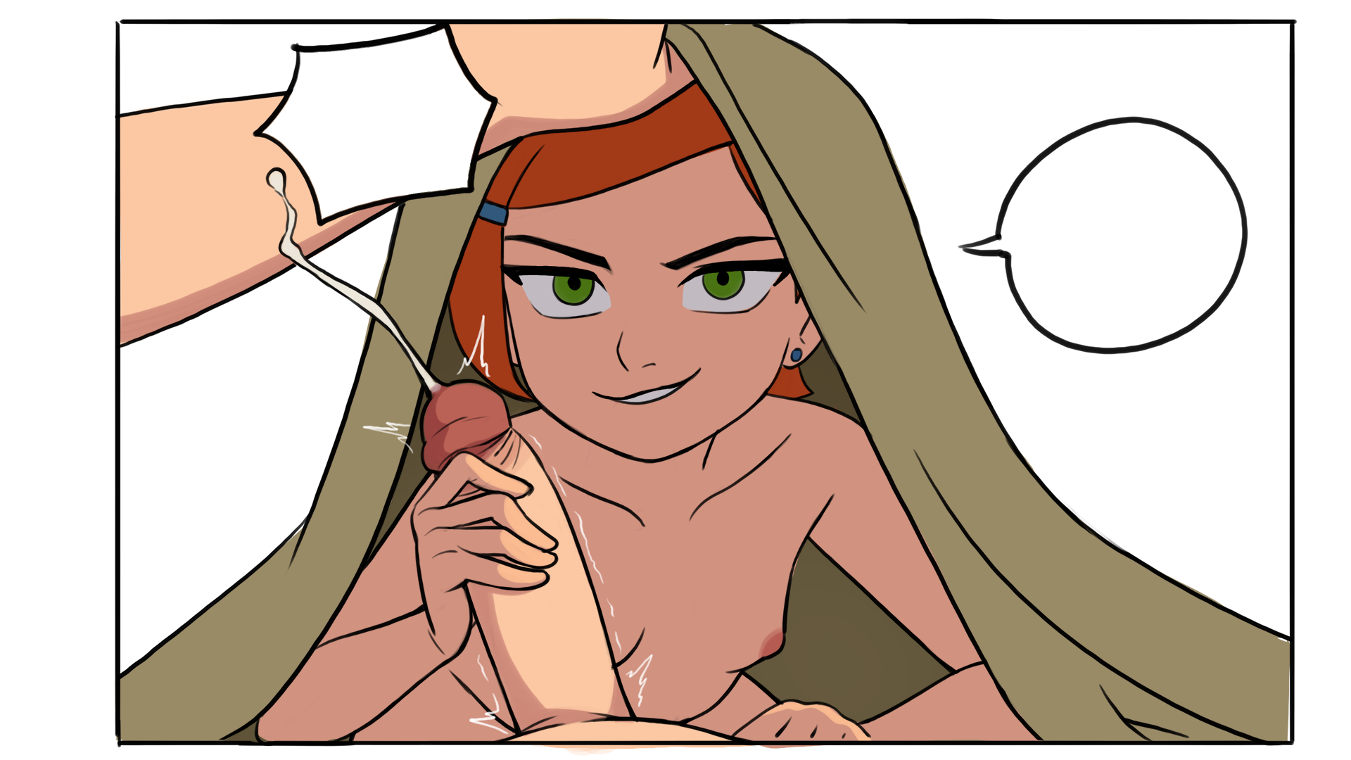 Ben 10 Morning blowjob porn comic picture 5