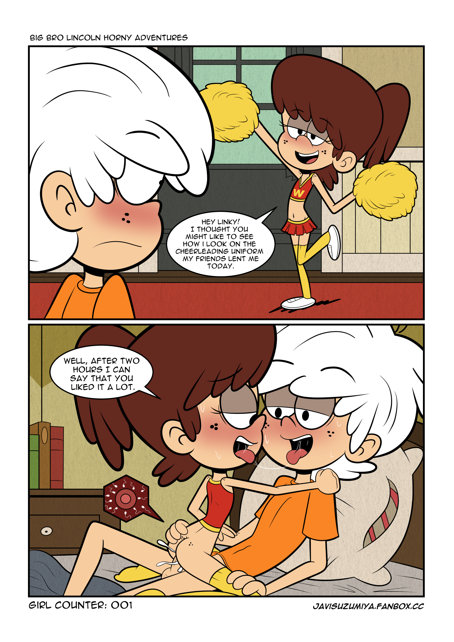 Big Bro Lincoln's Horny Adventures porn comic picture 1