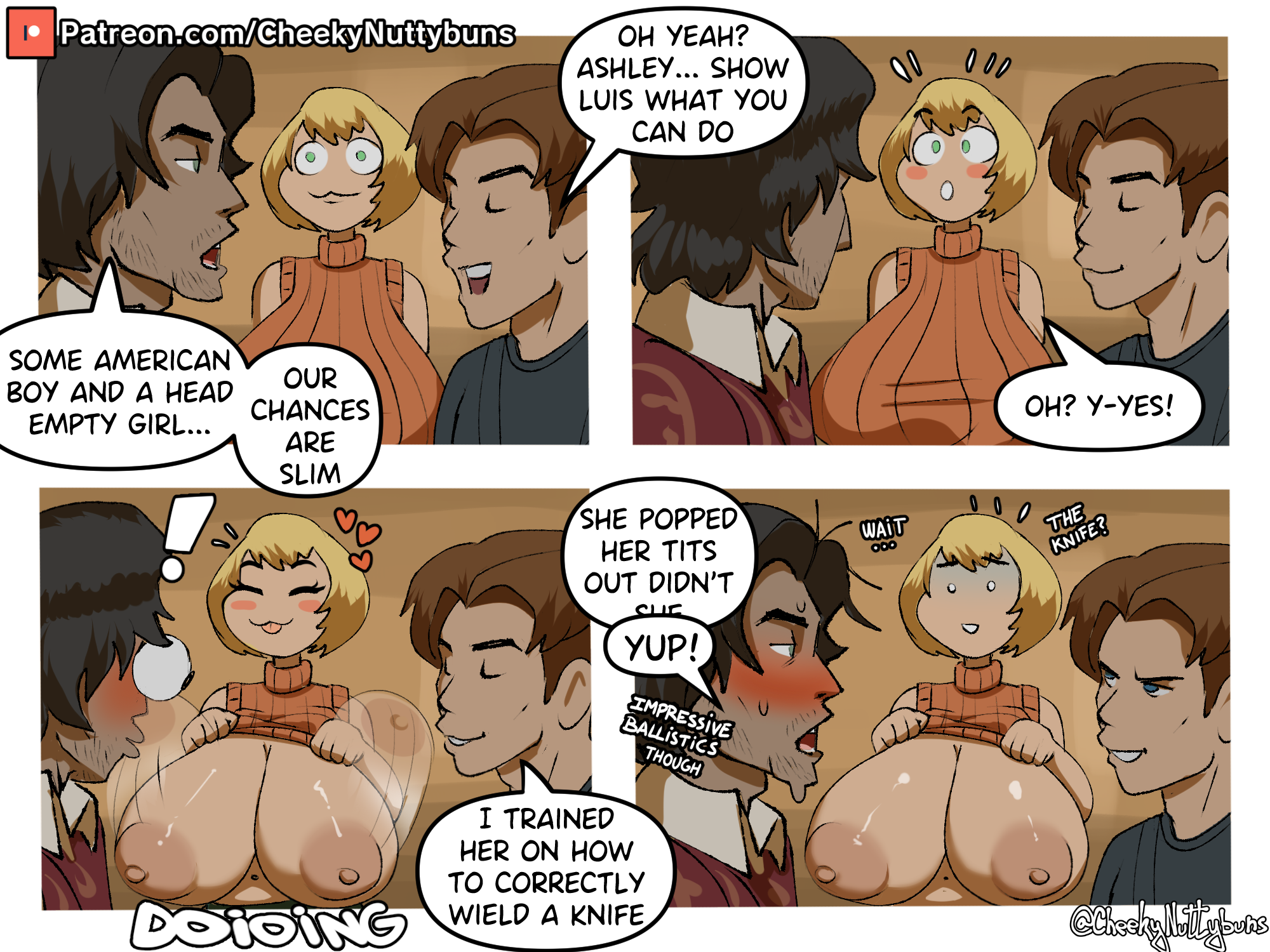 Cheeky Strips! porn comic picture 3