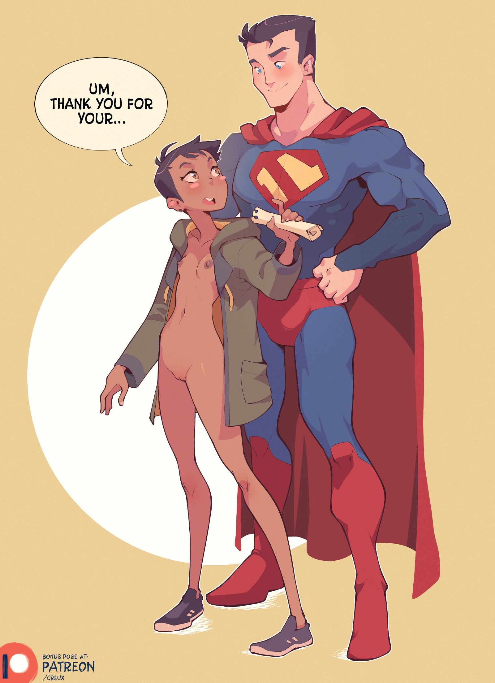 Lois Lane Strip Game porn comic picture 4