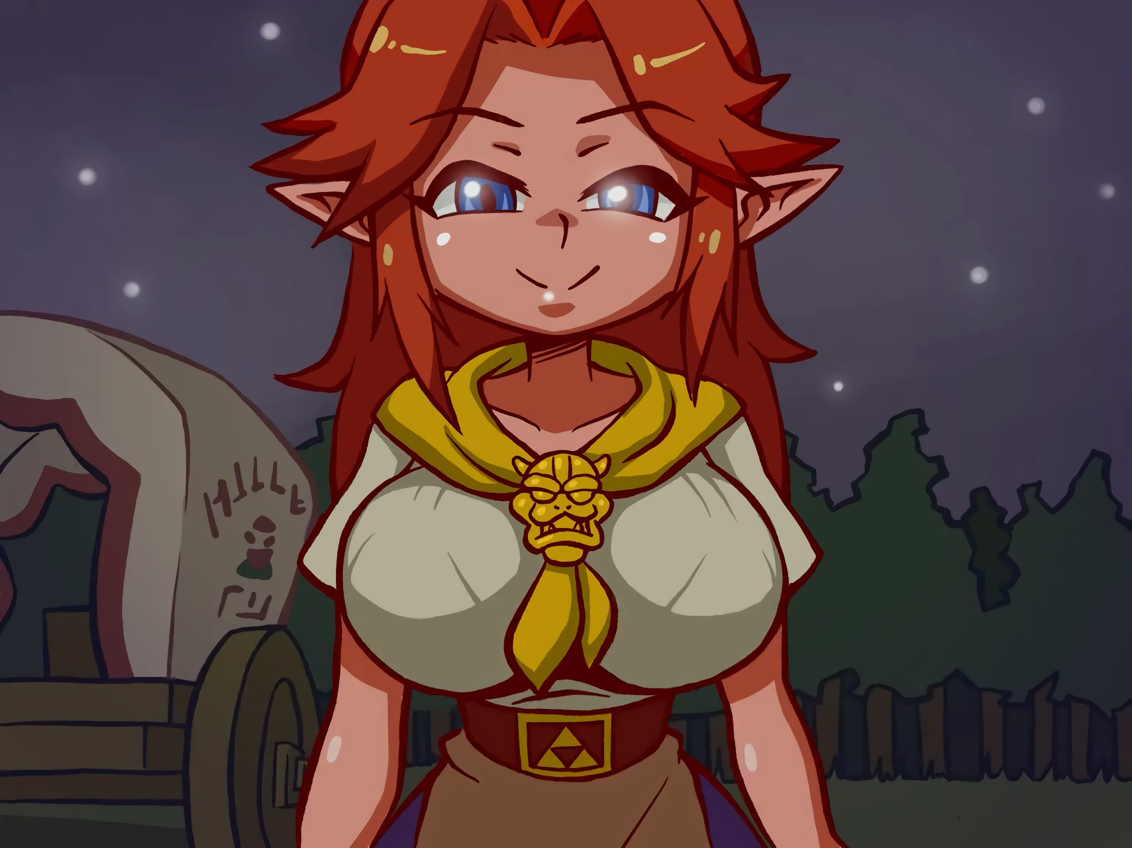 Milf Cremia x Shota Link porn comic picture 1