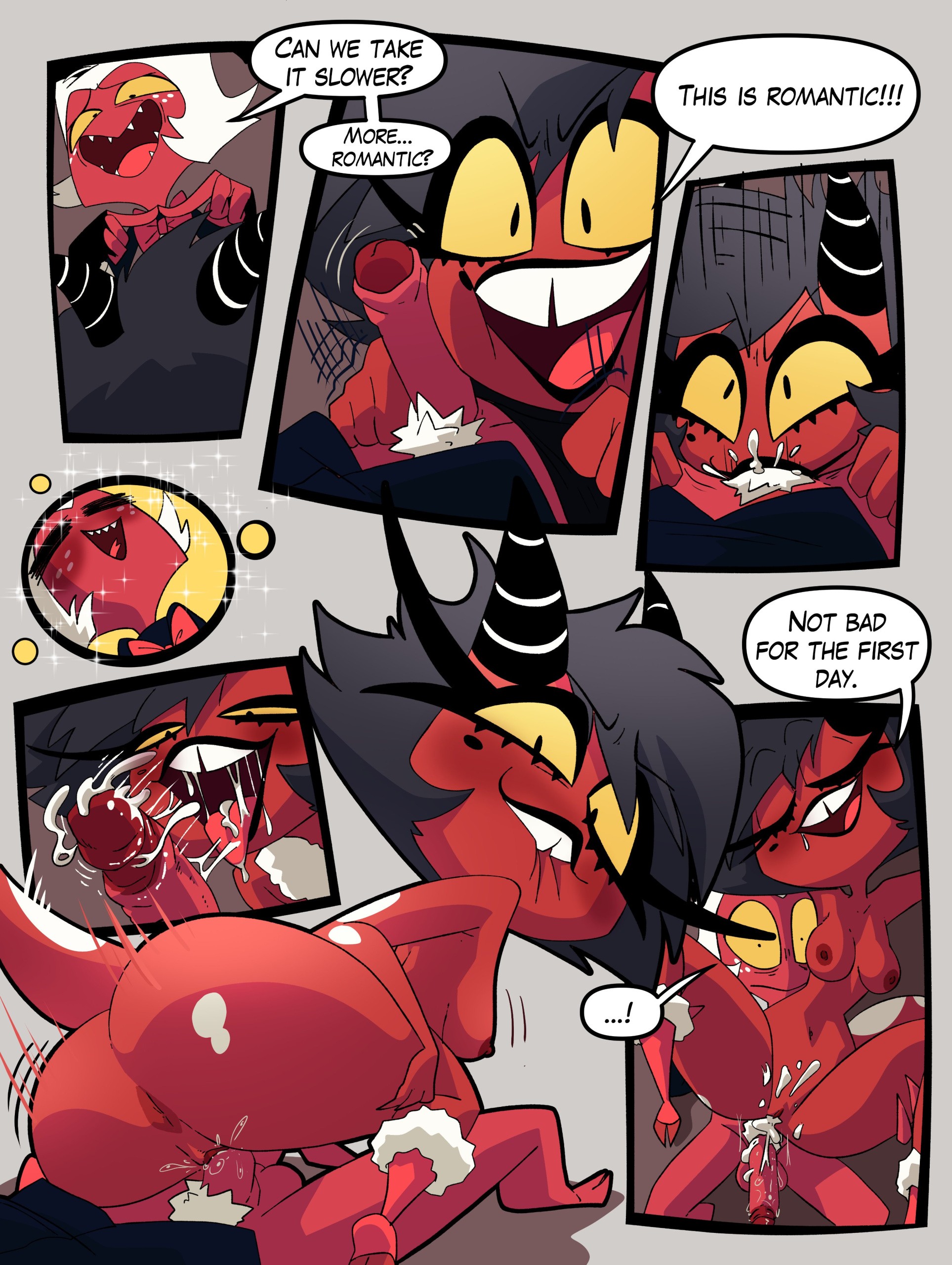 Millie and Moxxie porn comic picture 2