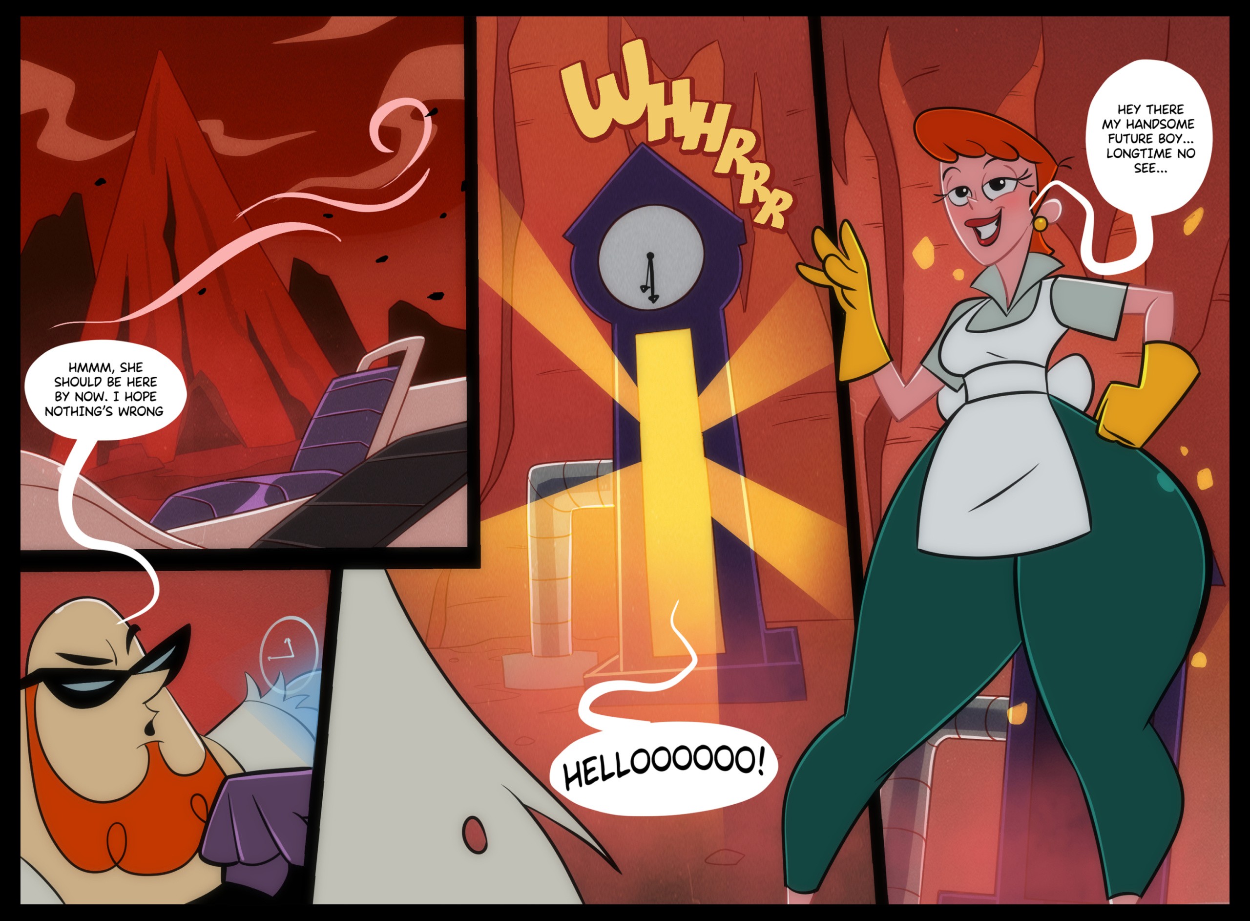 Mom's Laboratory 2 porn comic picture 4