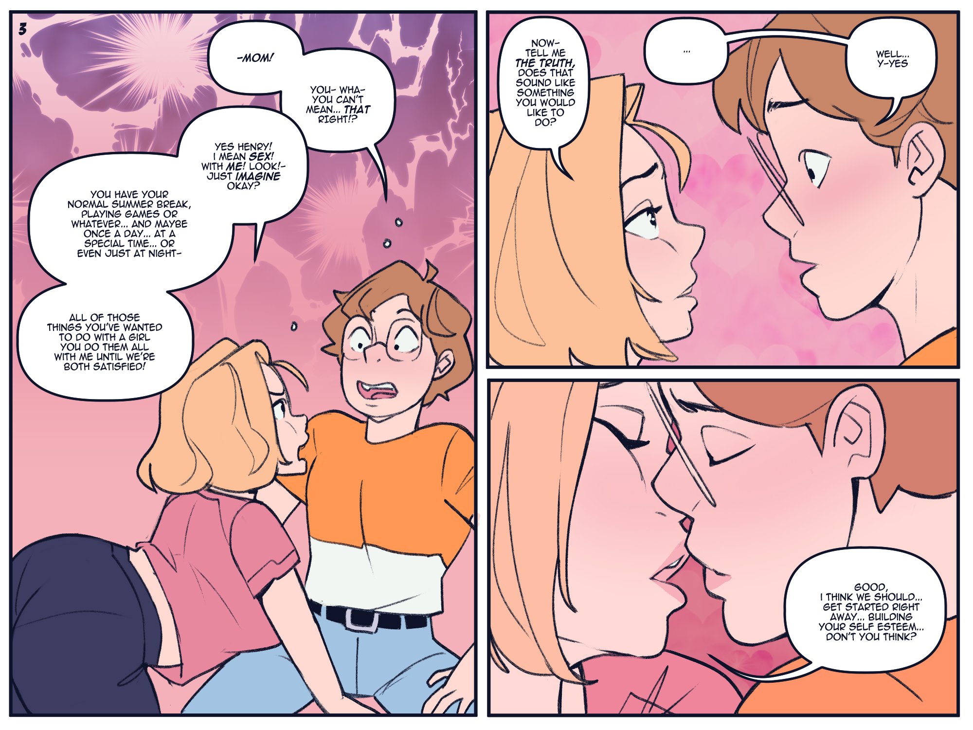 Summer Ache porn comic picture 3