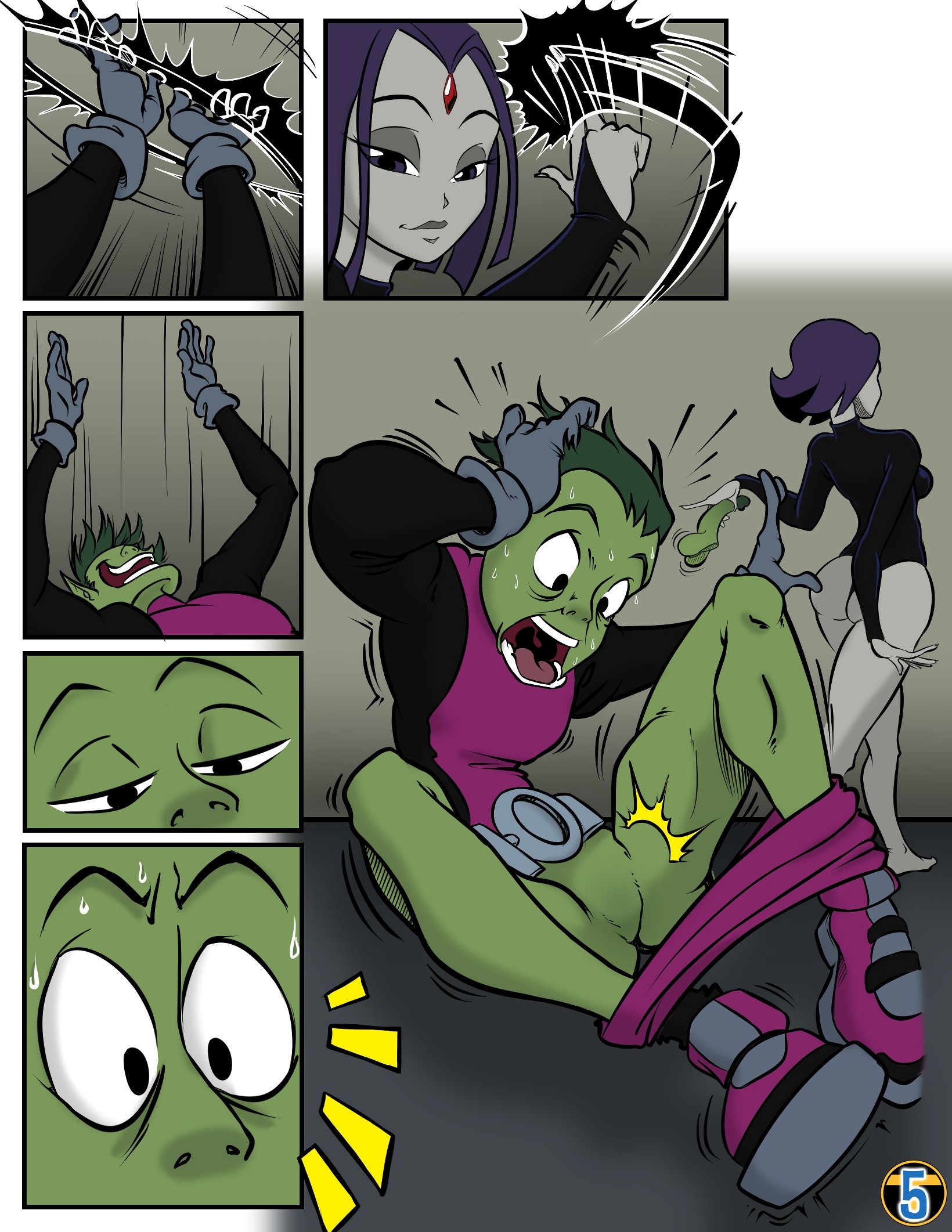 Teen Titans - Rule 34 Porn comics porn comic picture 5