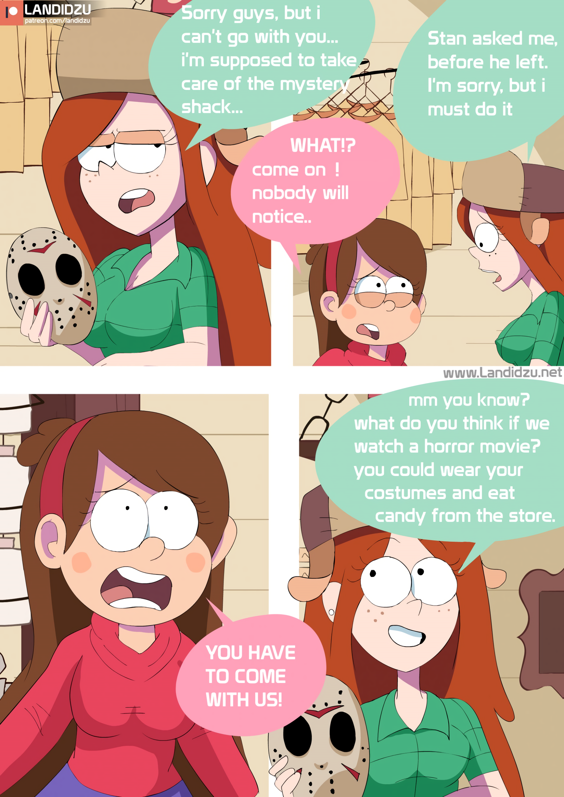 Trick or Treat - Landidzu porn comic picture 10