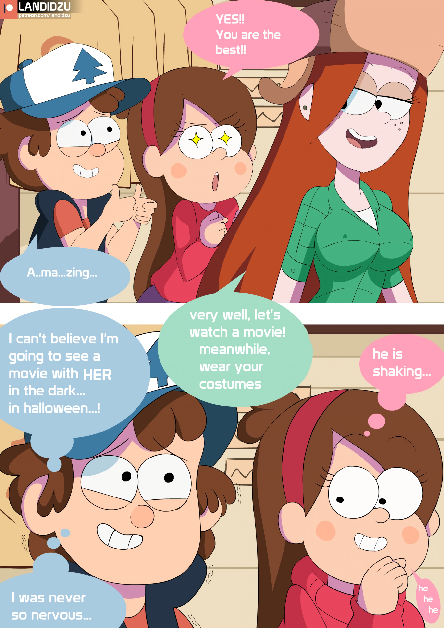 Trick or Treat - Landidzu porn comic picture 11