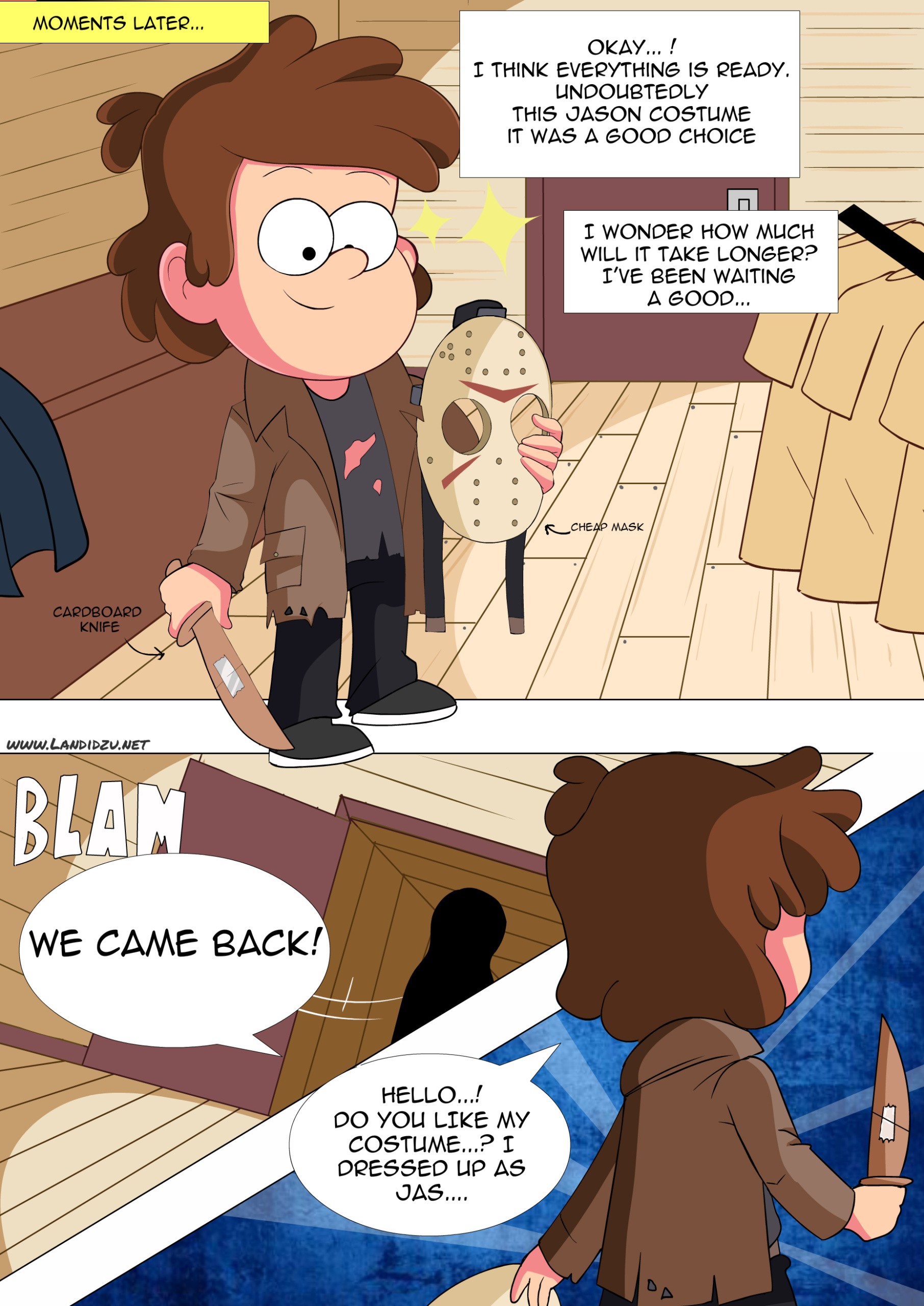 Trick or Treat - Landidzu porn comic picture 16
