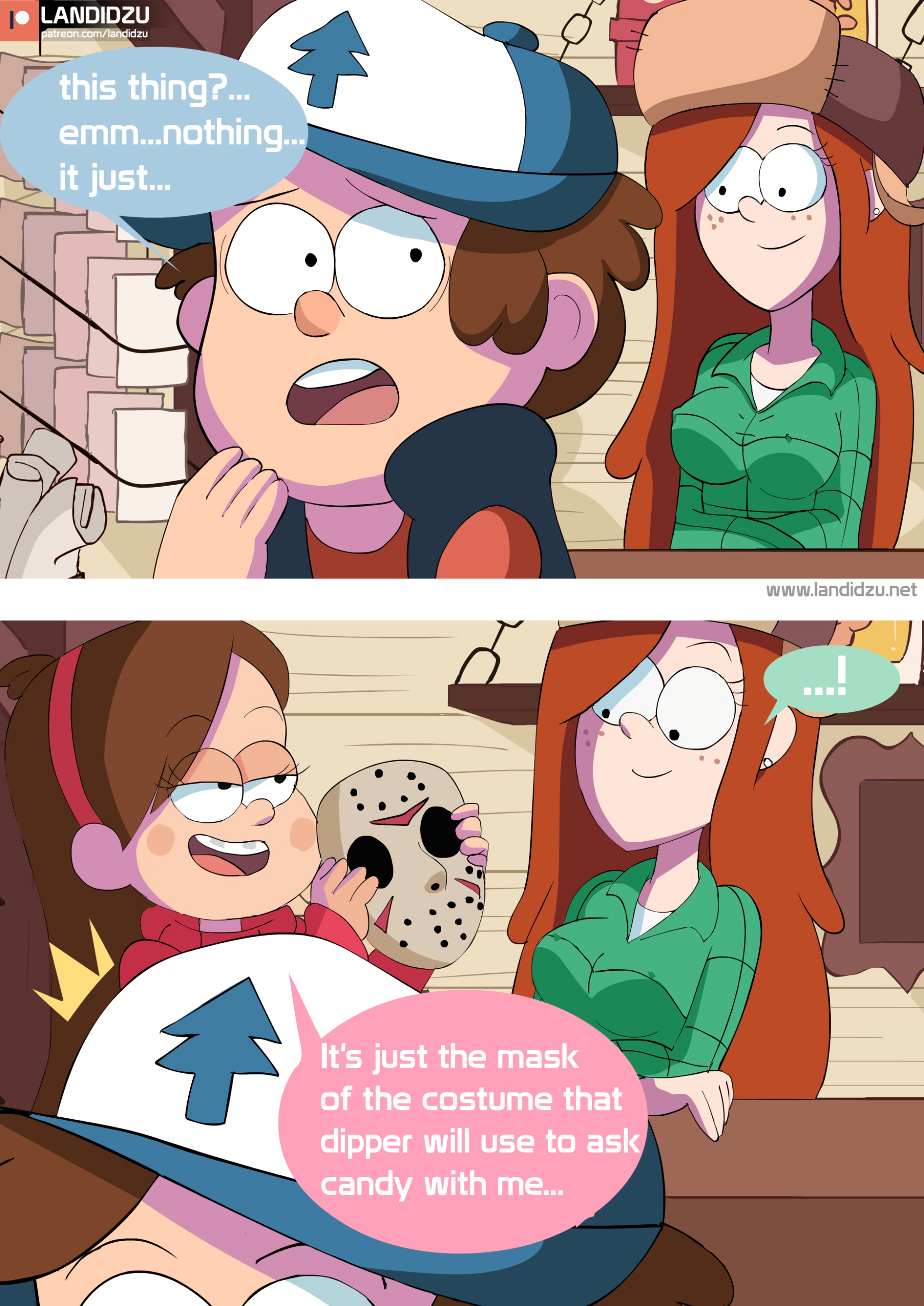 Trick or Treat - Landidzu porn comic picture 5