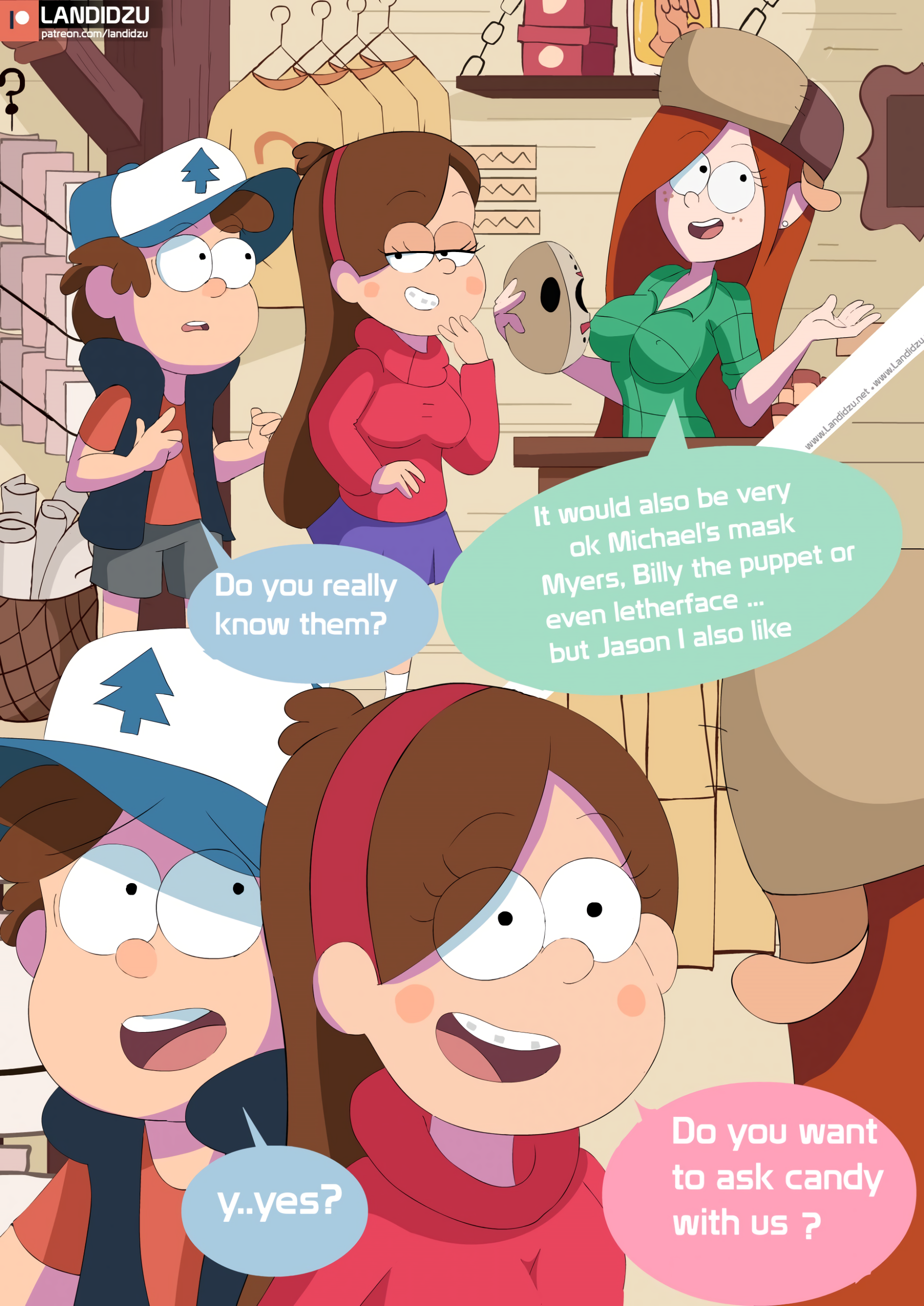 Trick or Treat - Landidzu porn comic picture 8