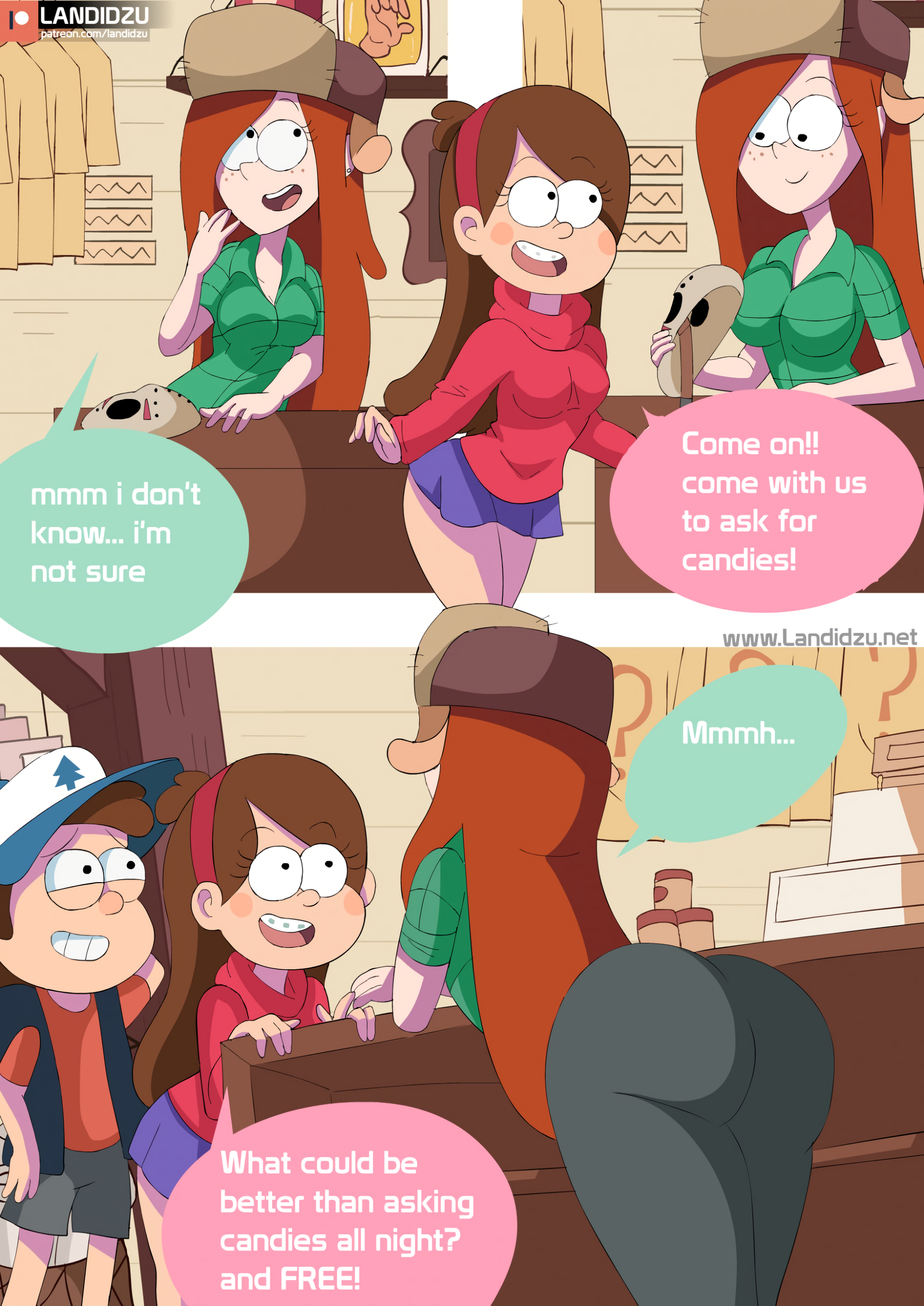 Trick or Treat - Landidzu porn comic picture 9