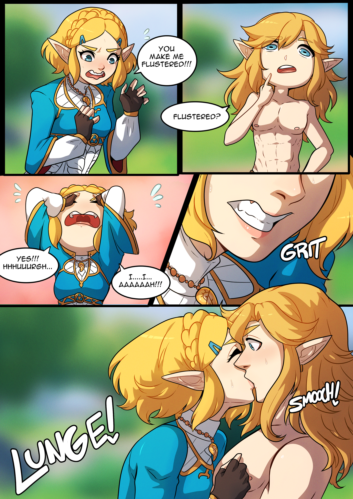 A Night with Zelda porn comic picture 5
