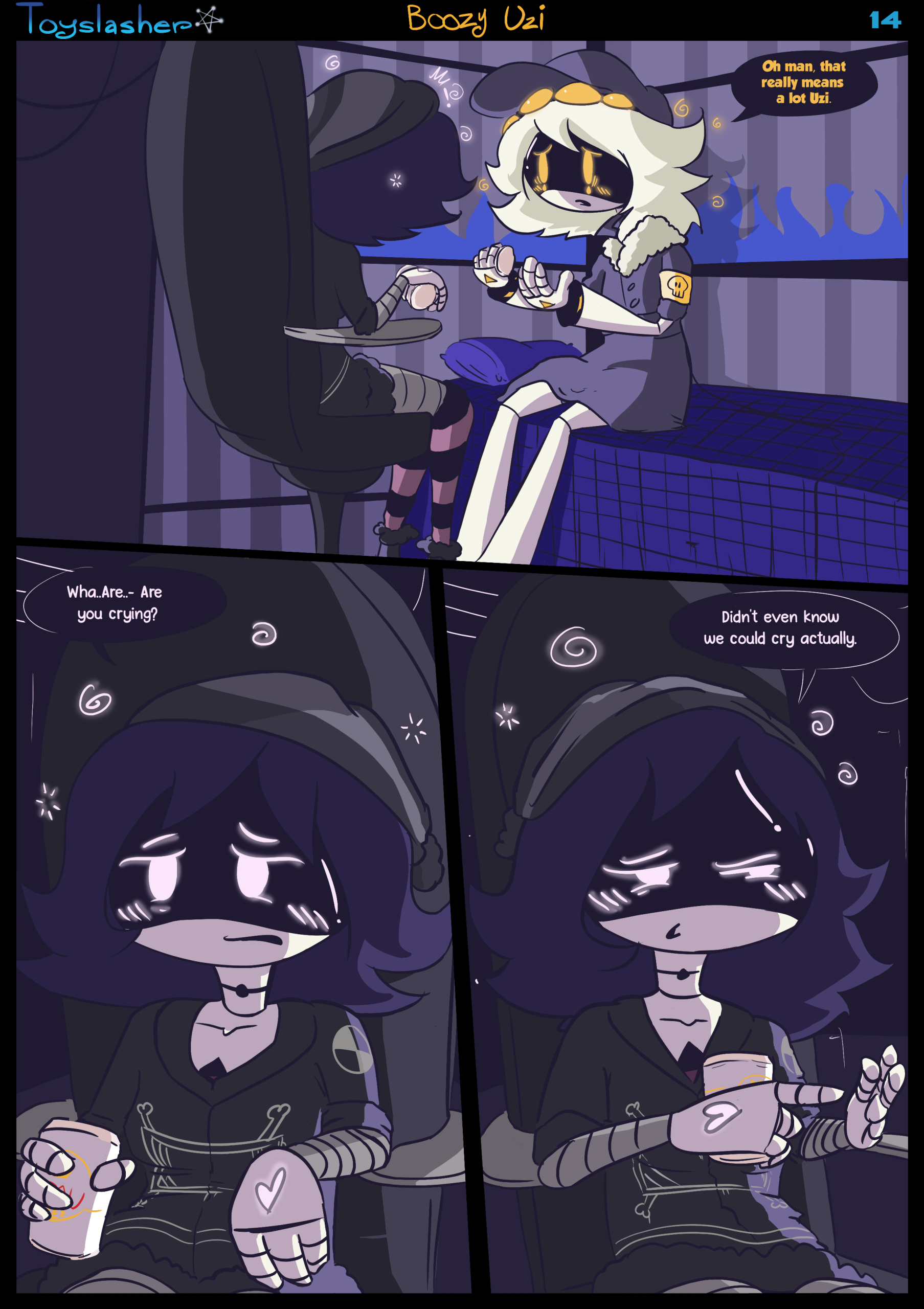 Boozy Uzi! porn comic picture 15