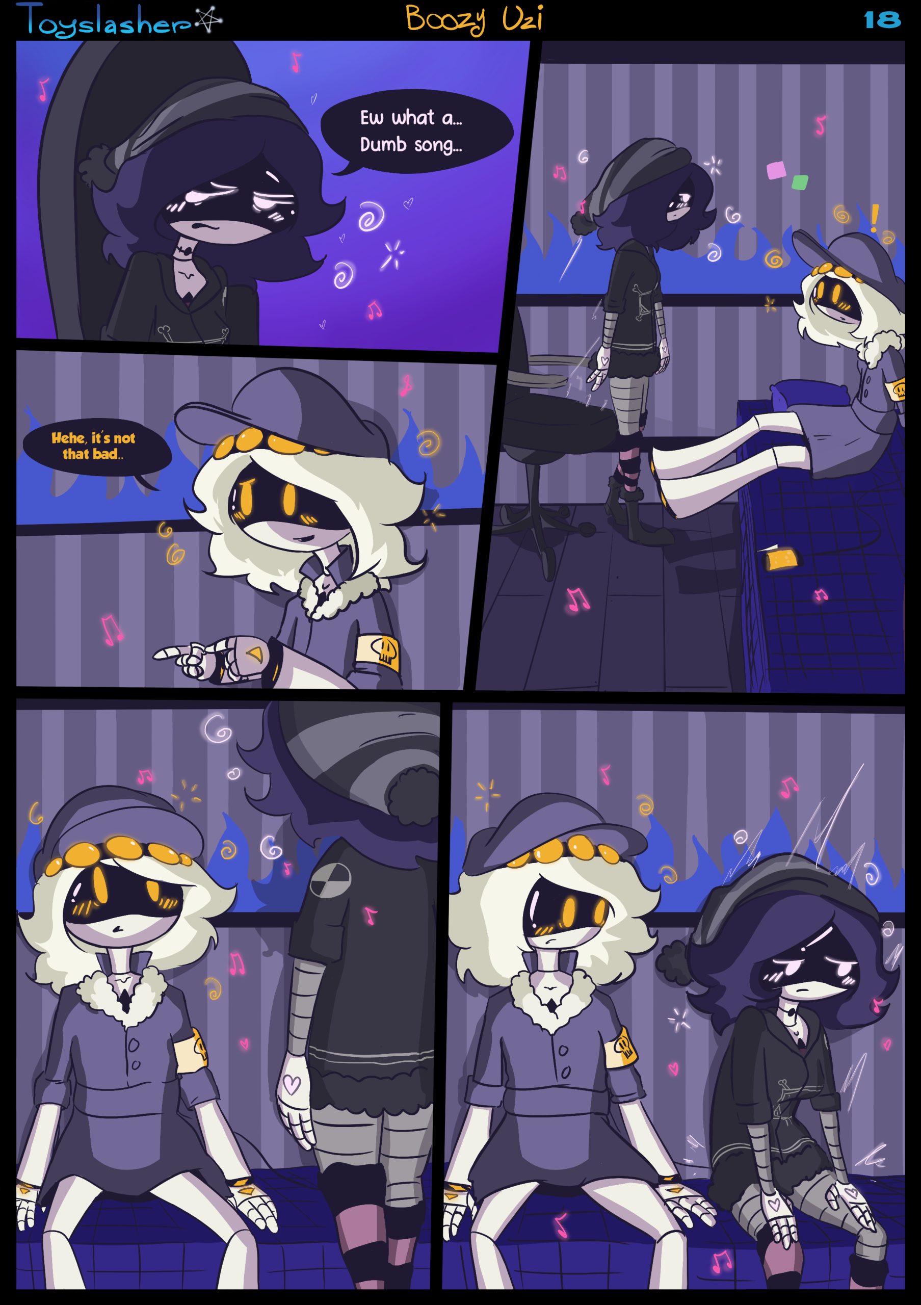 Boozy Uzi! porn comic picture 19