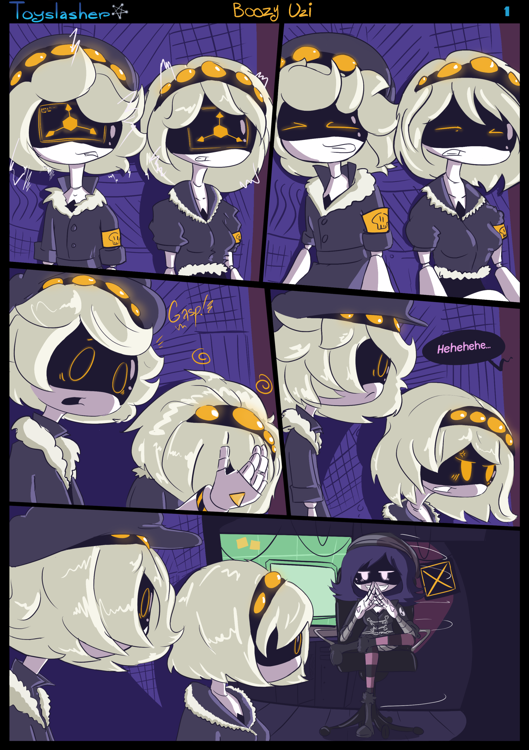 Boozy Uzi! porn comic picture 2