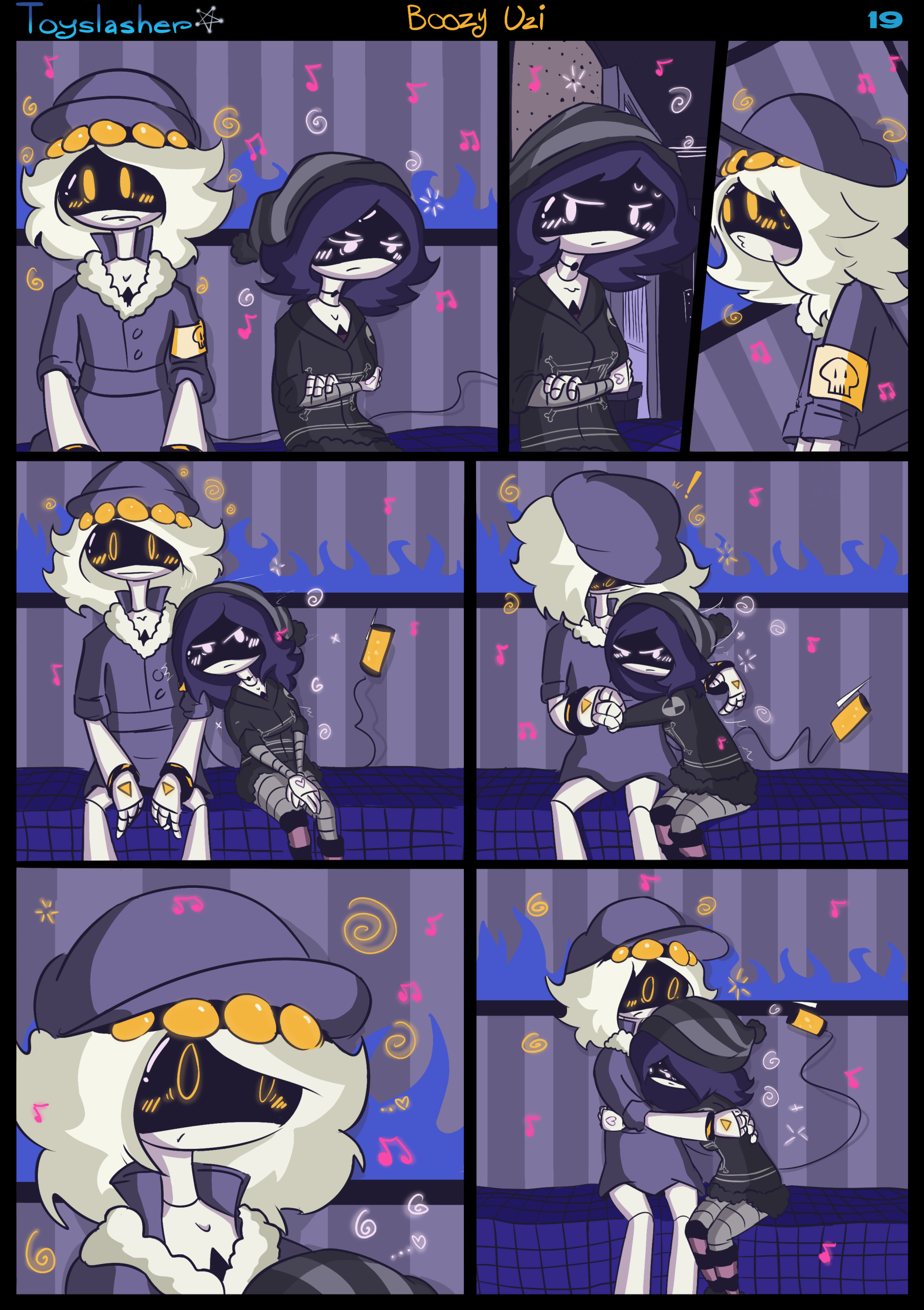 Boozy Uzi! porn comic picture 20
